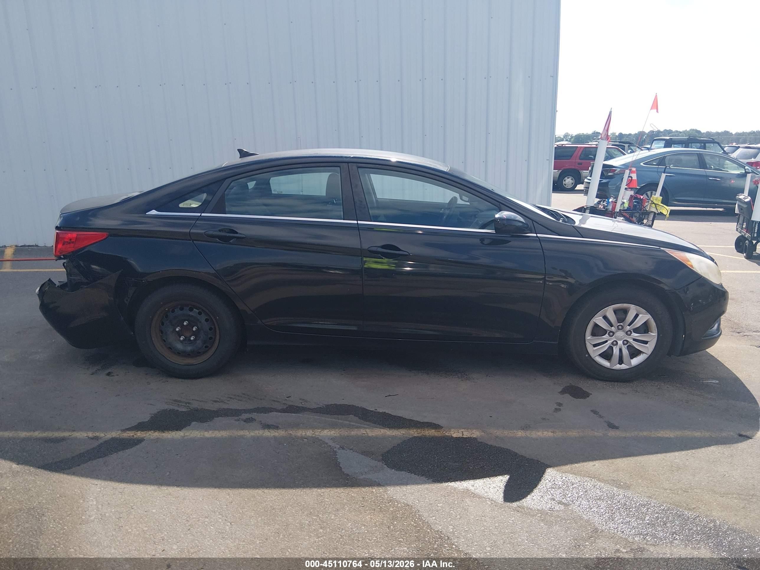 2011 Hyundai Sonata Gls Black vin: 5NPEB4AC2BH215711