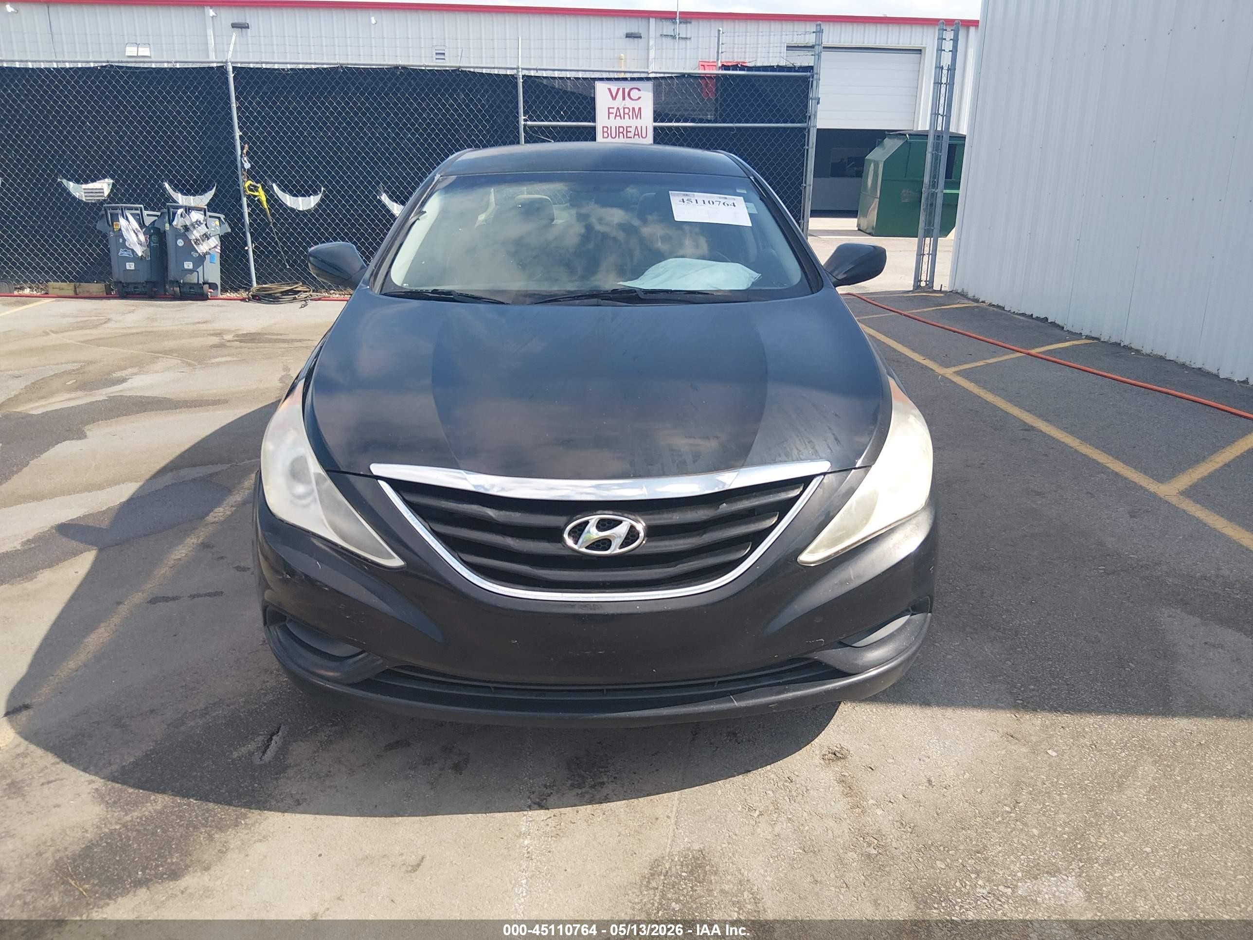 2011 Hyundai Sonata Gls Black vin: 5NPEB4AC2BH215711