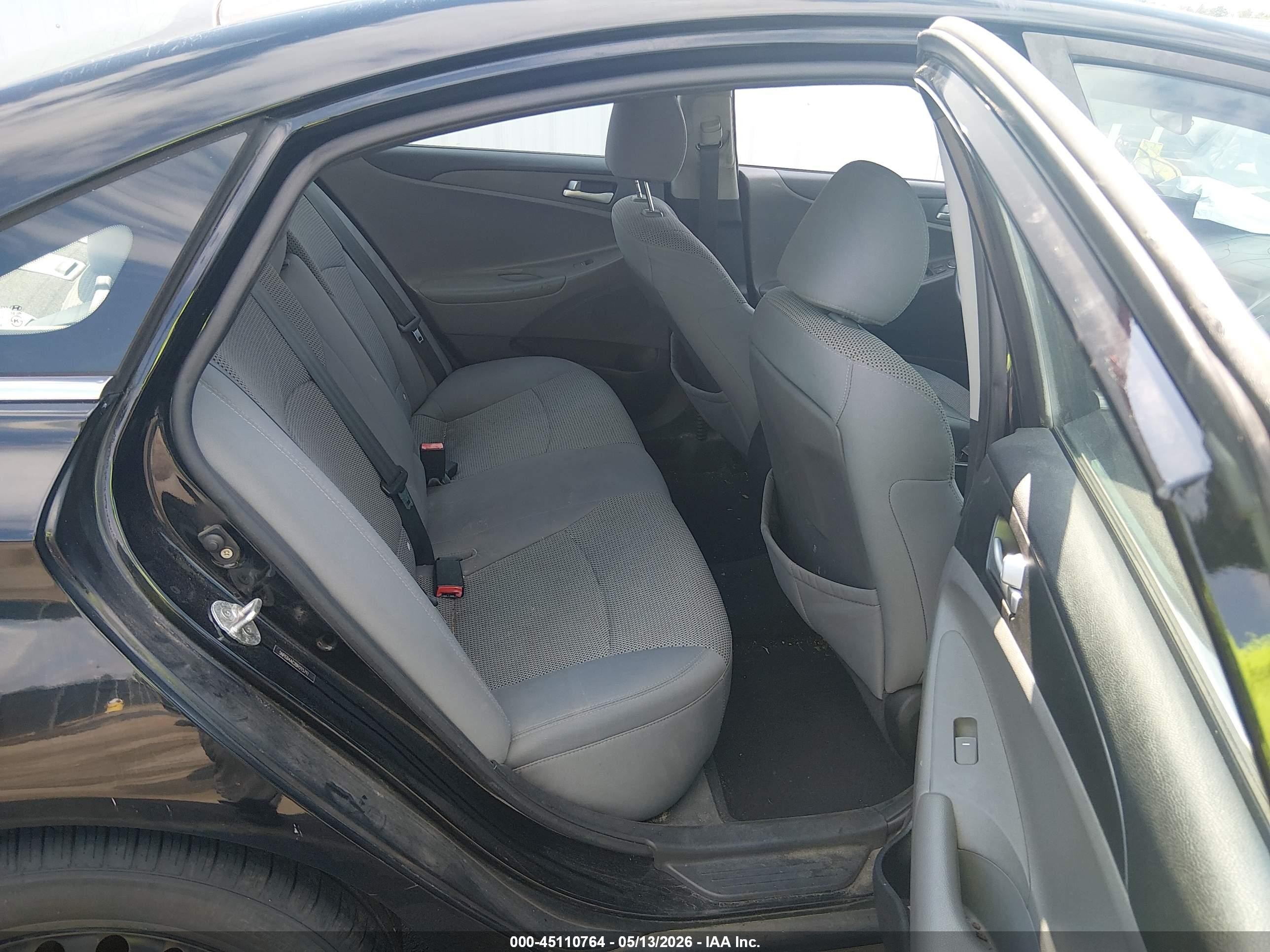 2011 Hyundai Sonata Gls Black vin: 5NPEB4AC2BH215711