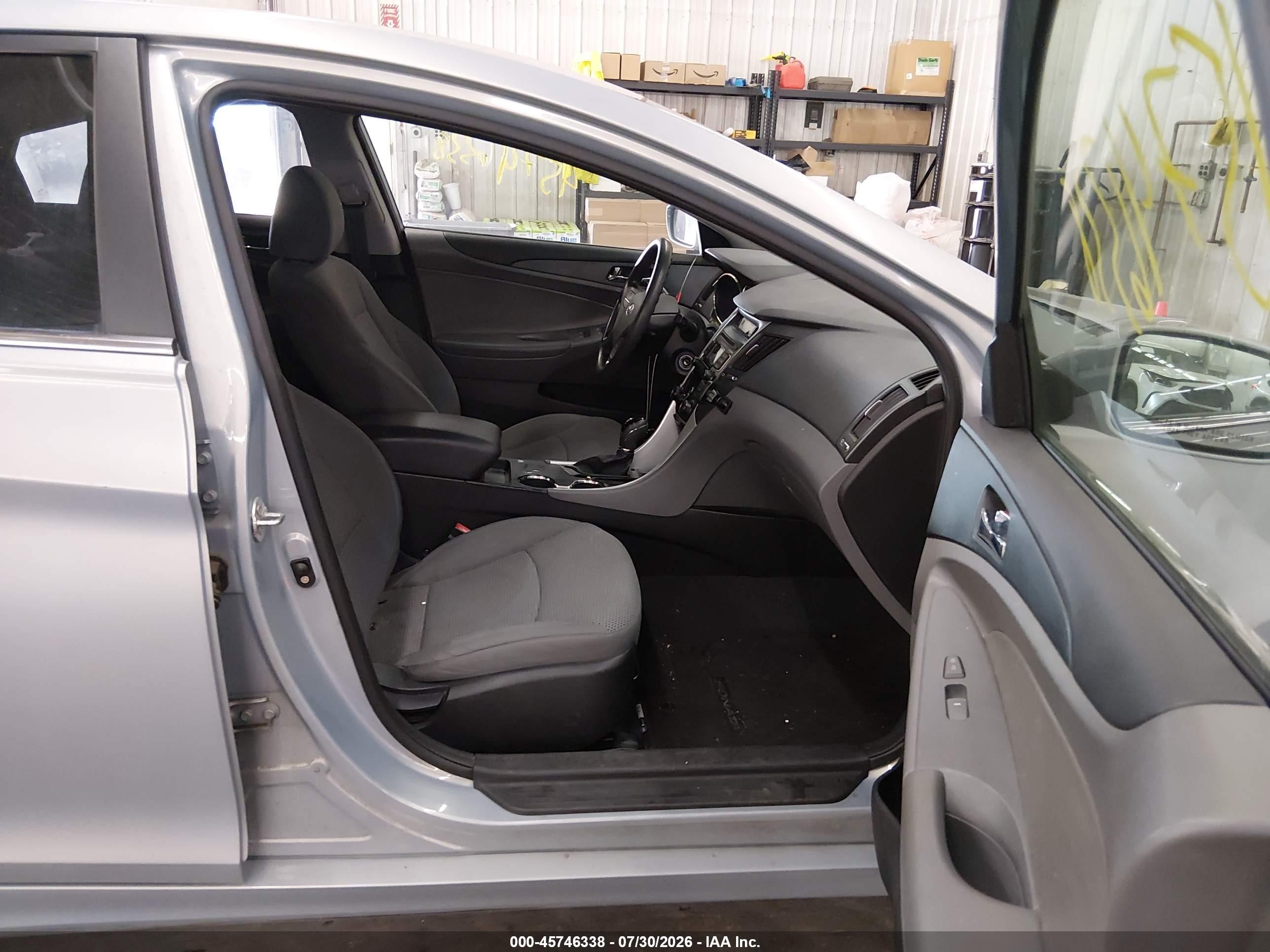 2011 Hyundai Sonata Gls Light Blue vin: 5NPEB4AC2BH219497