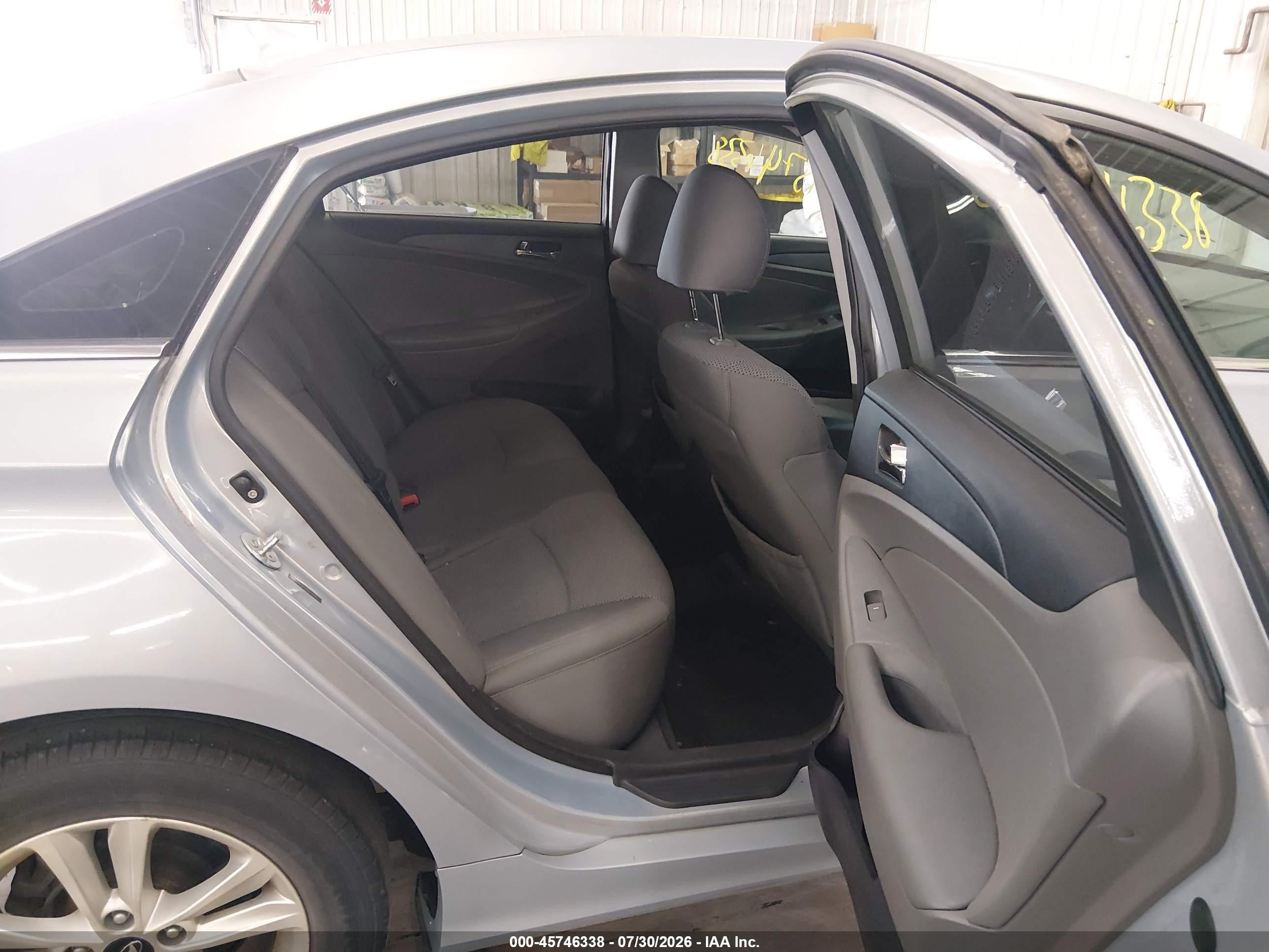2011 Hyundai Sonata Gls Light Blue vin: 5NPEB4AC2BH219497