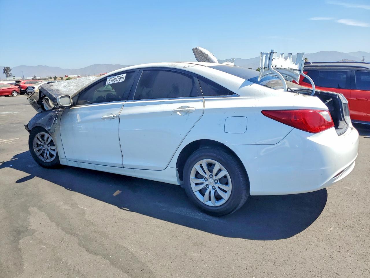 2011 Hyundai Sonata Gls White vin: 5NPEB4AC2BH237031