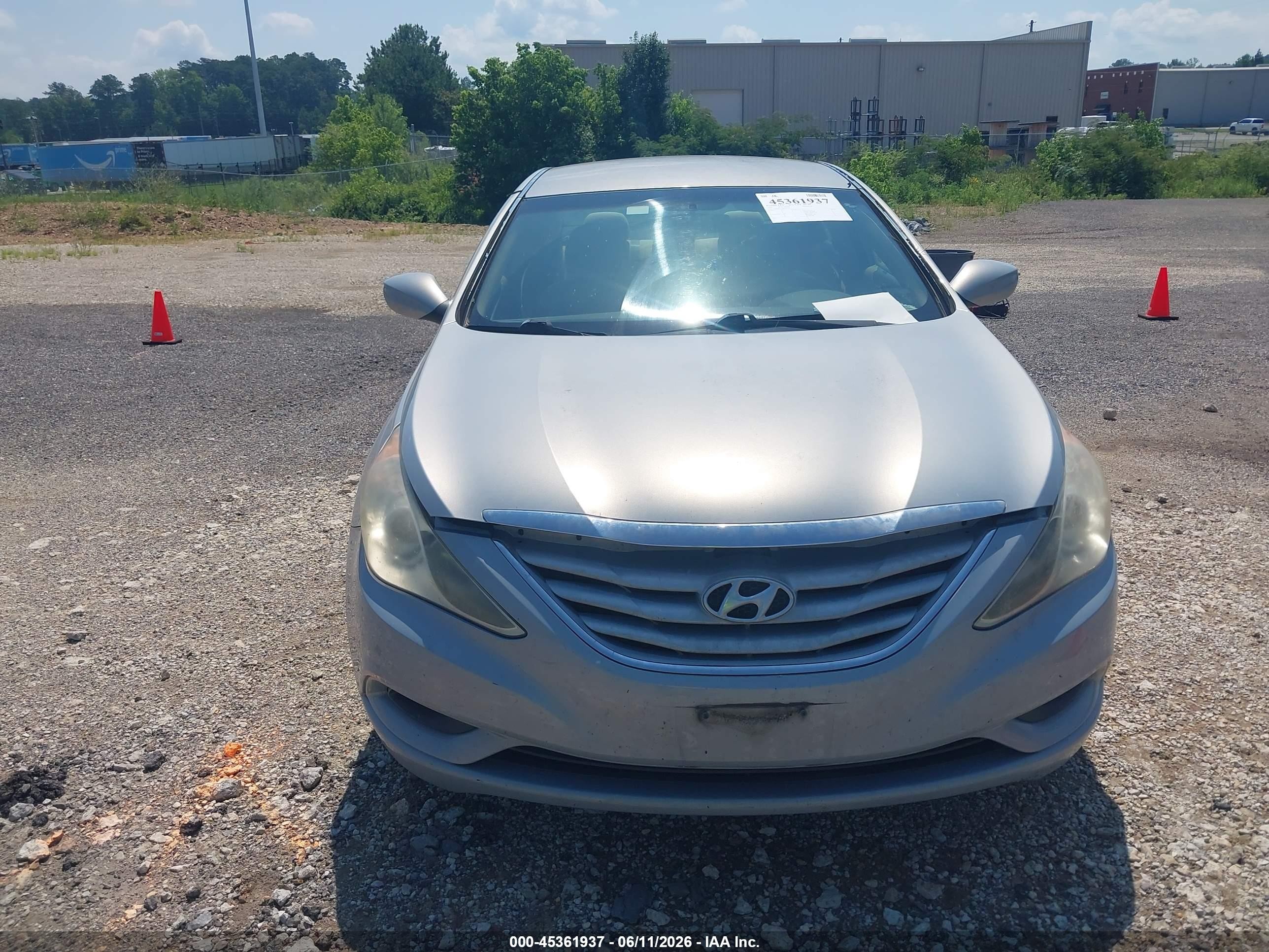 2011 Hyundai Sonata Gls Light Blue vin: 5NPEB4AC2BH261703