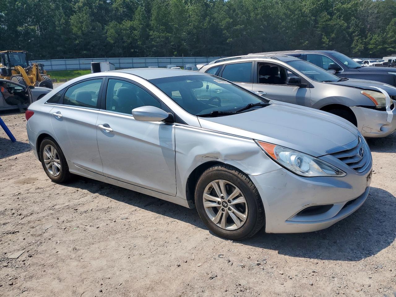 2011 Hyundai Sonata Gls Silver vin: 5NPEB4AC2BH263063