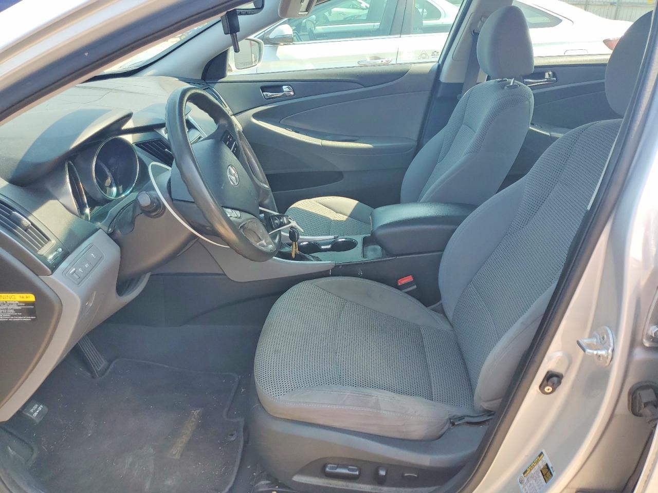 2011 Hyundai Sonata Gls Silver vin: 5NPEB4AC2BH263063