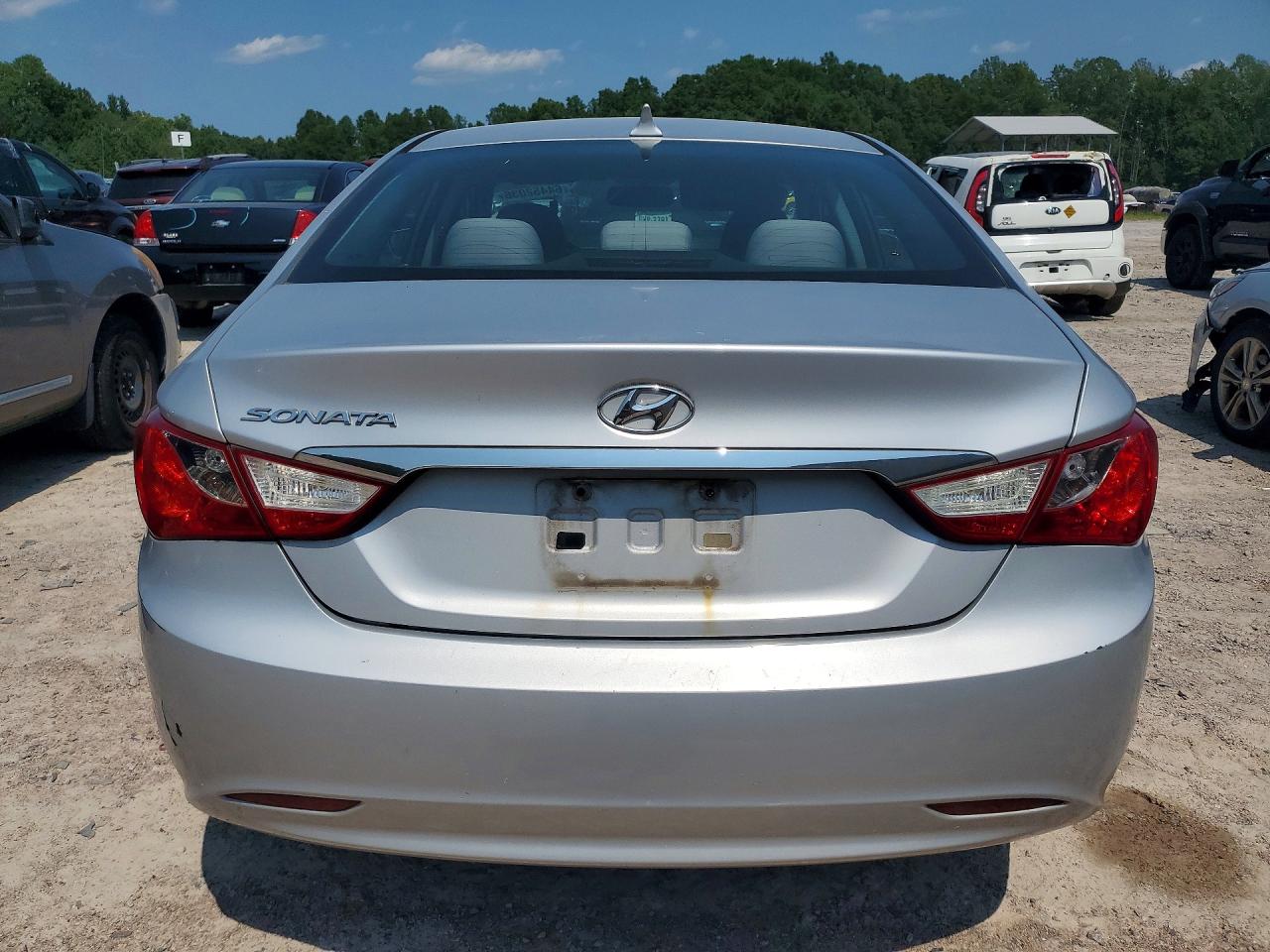 2011 Hyundai Sonata Gls Silver vin: 5NPEB4AC2BH263063