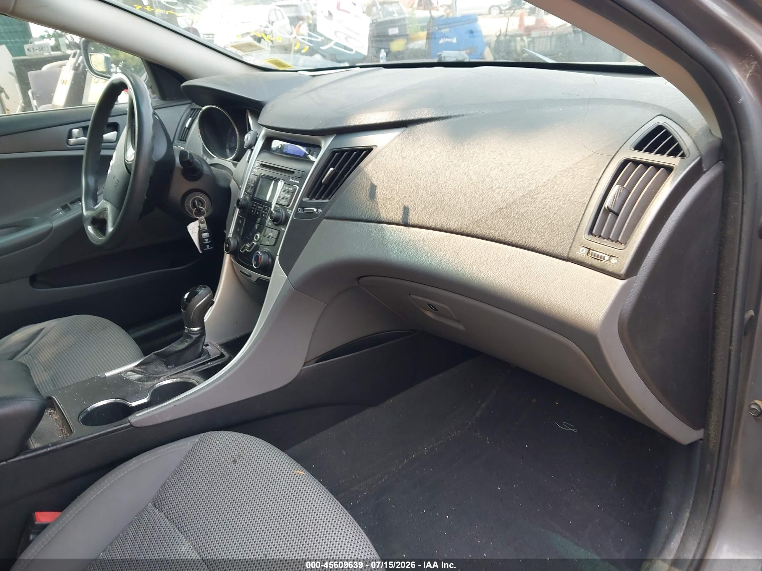 2011 Hyundai Sonata Gls Серый vin: 5NPEB4AC2BH275844