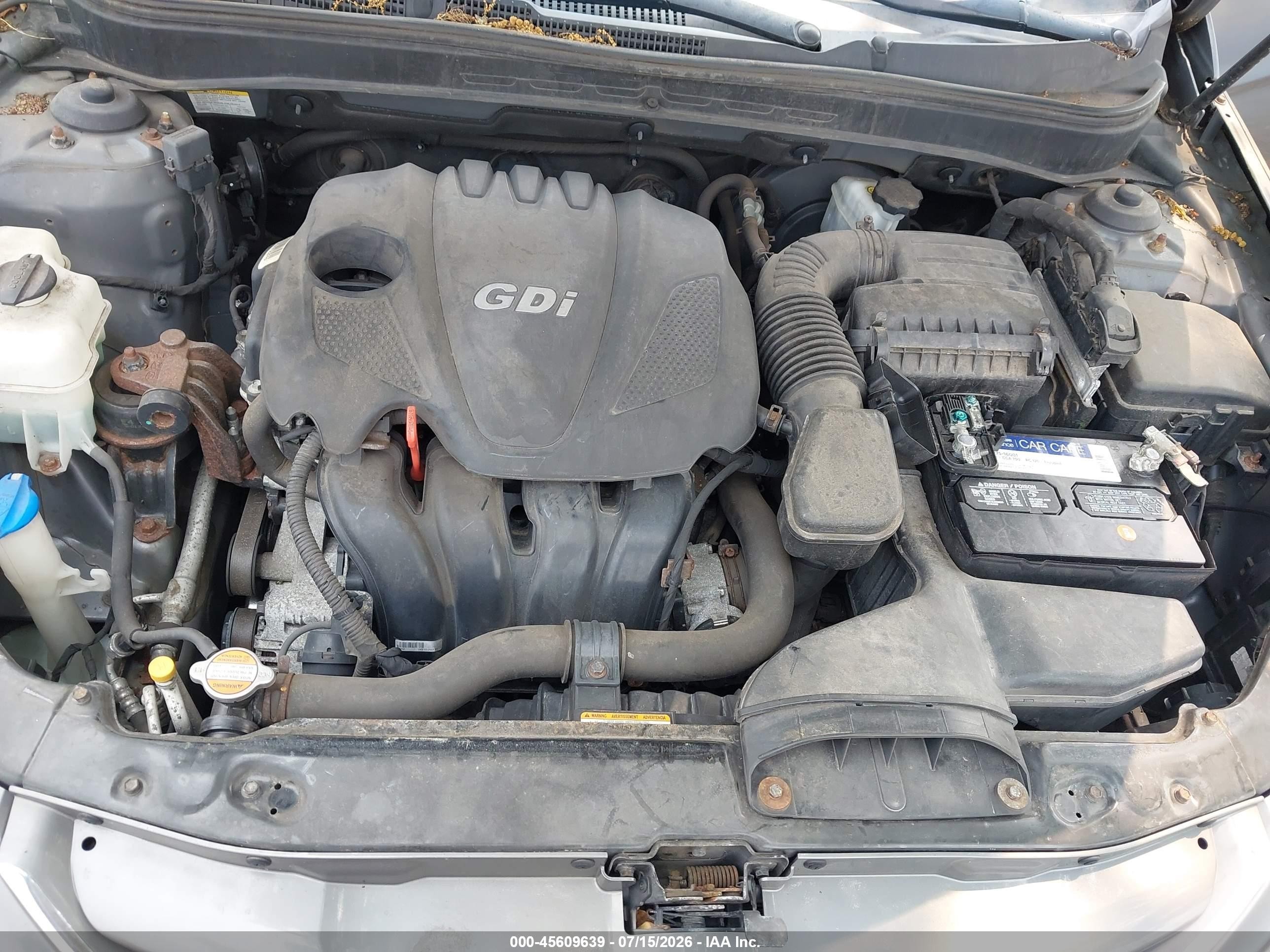 2011 Hyundai Sonata Gls Серый vin: 5NPEB4AC2BH275844