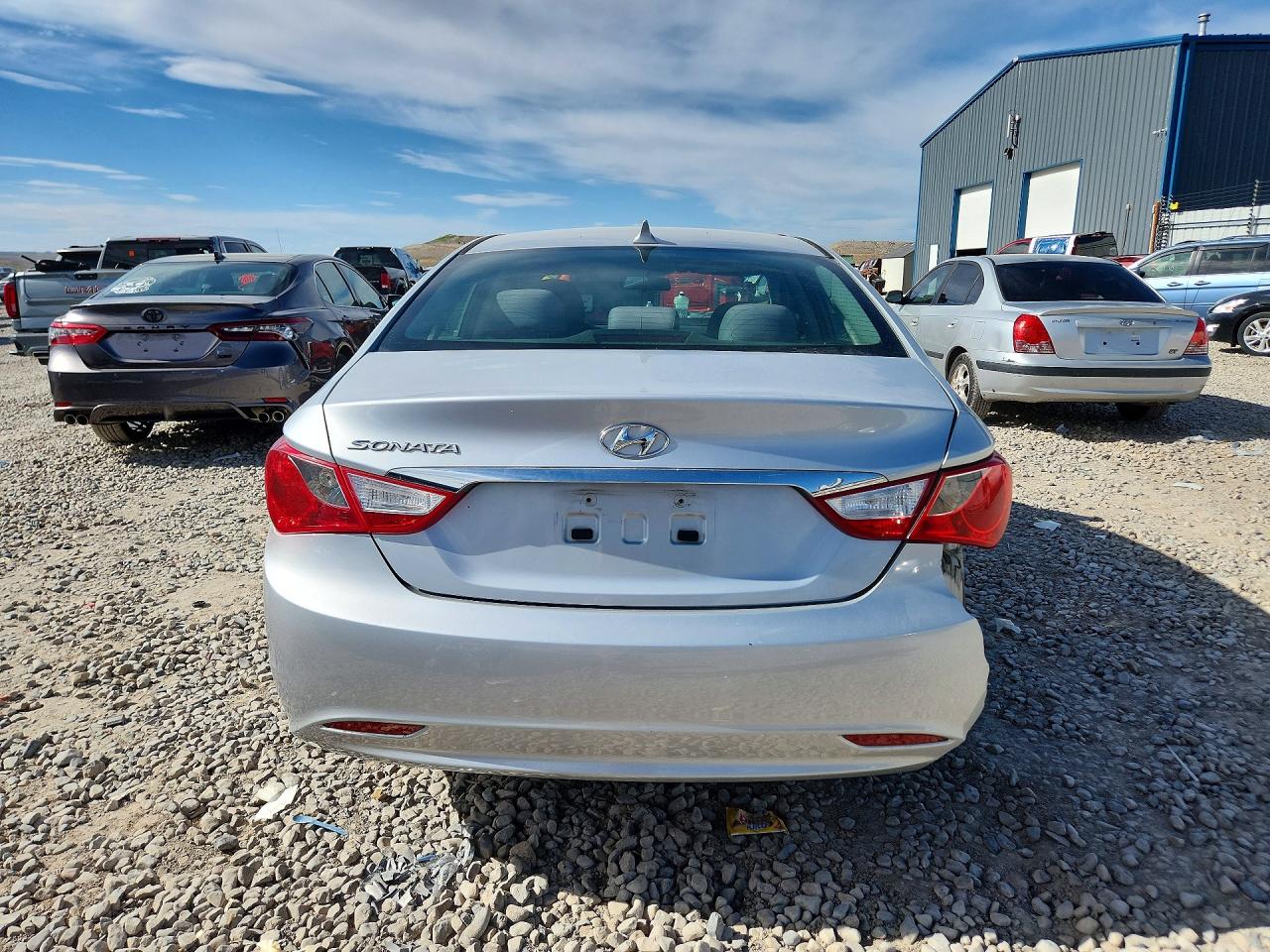 2011 Hyundai Sonata Gls Silver vin: 5NPEB4AC2BH281868