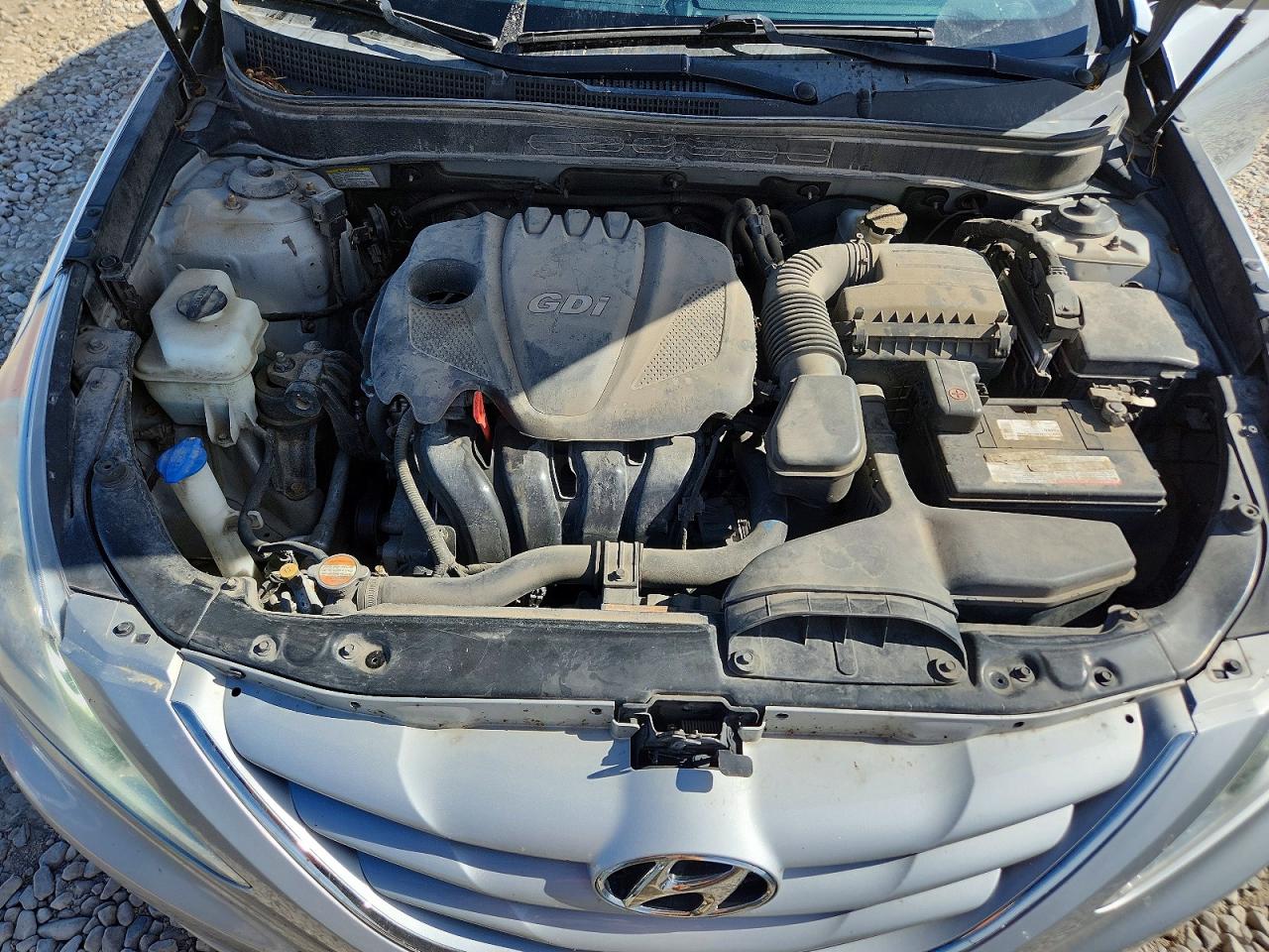 2011 Hyundai Sonata Gls Silver vin: 5NPEB4AC2BH281868