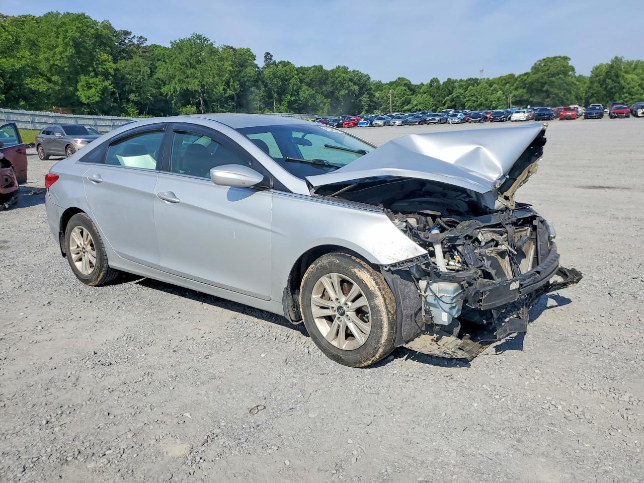 2011 Hyundai Sonata Gls Silver vin: 5NPEB4AC2BH287184
