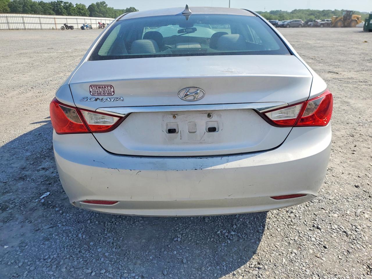 2011 Hyundai Sonata Gls Silver vin: 5NPEB4AC2BH287184