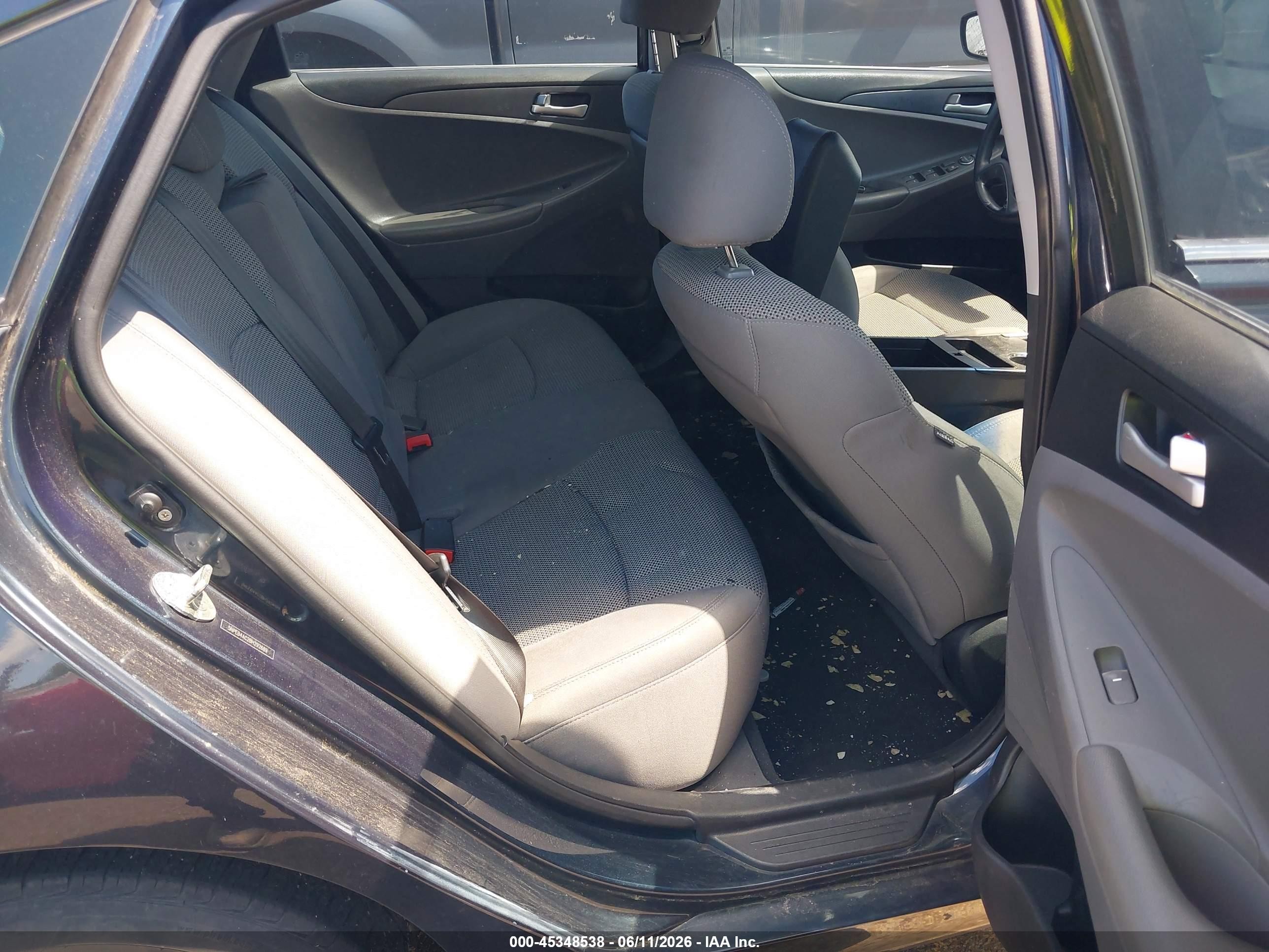2011 Hyundai Sonata Gls Blue vin: 5NPEB4AC2BH292689
