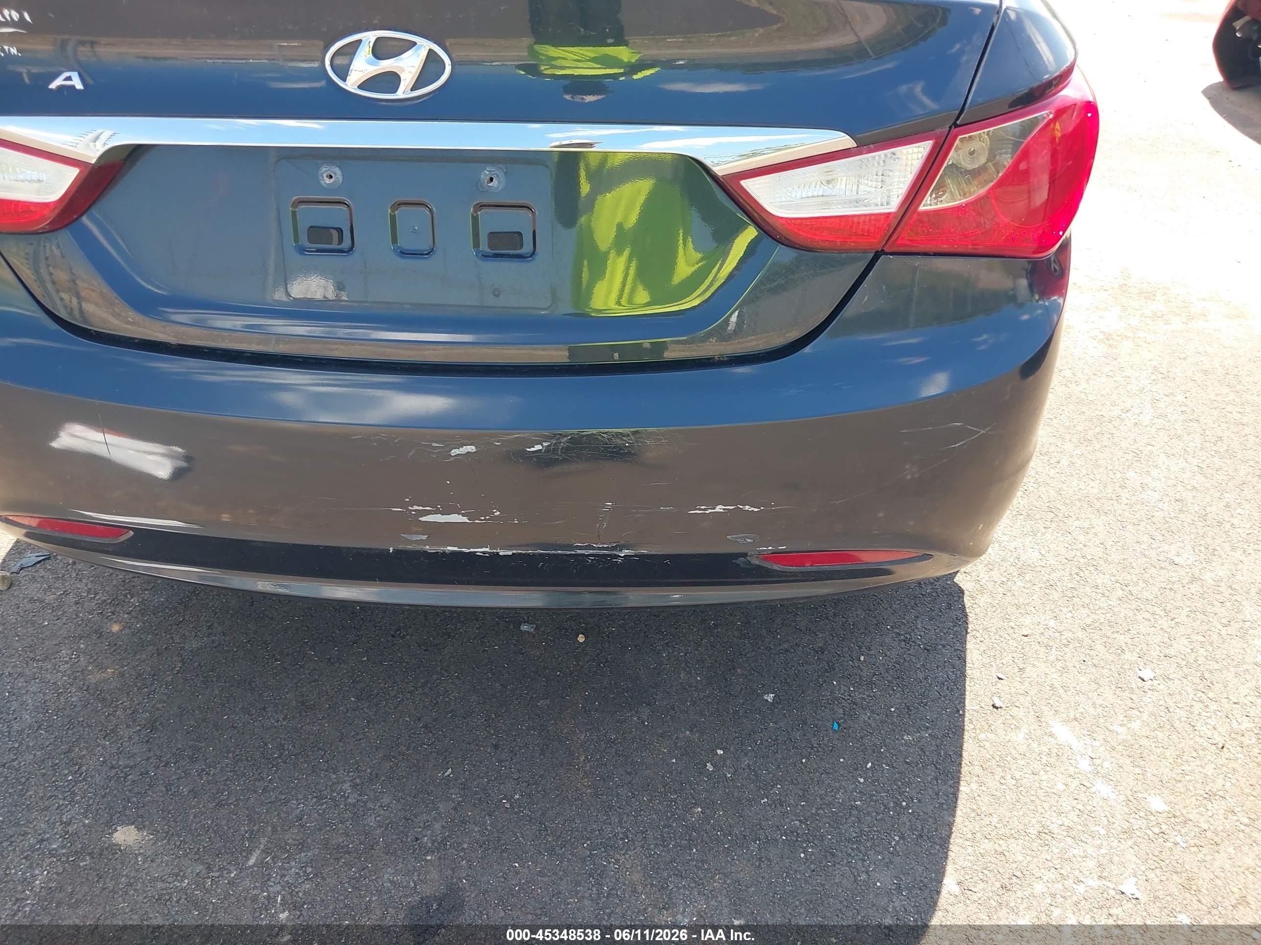 2011 Hyundai Sonata Gls Blue vin: 5NPEB4AC2BH292689