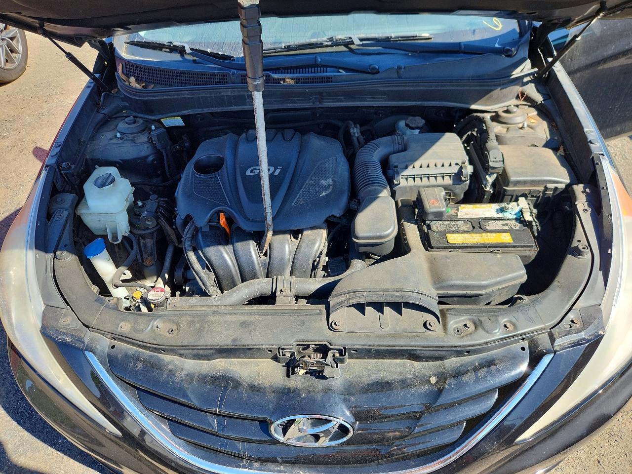 2011 Hyundai Sonata Gls Black vin: 5NPEB4AC2BH299142