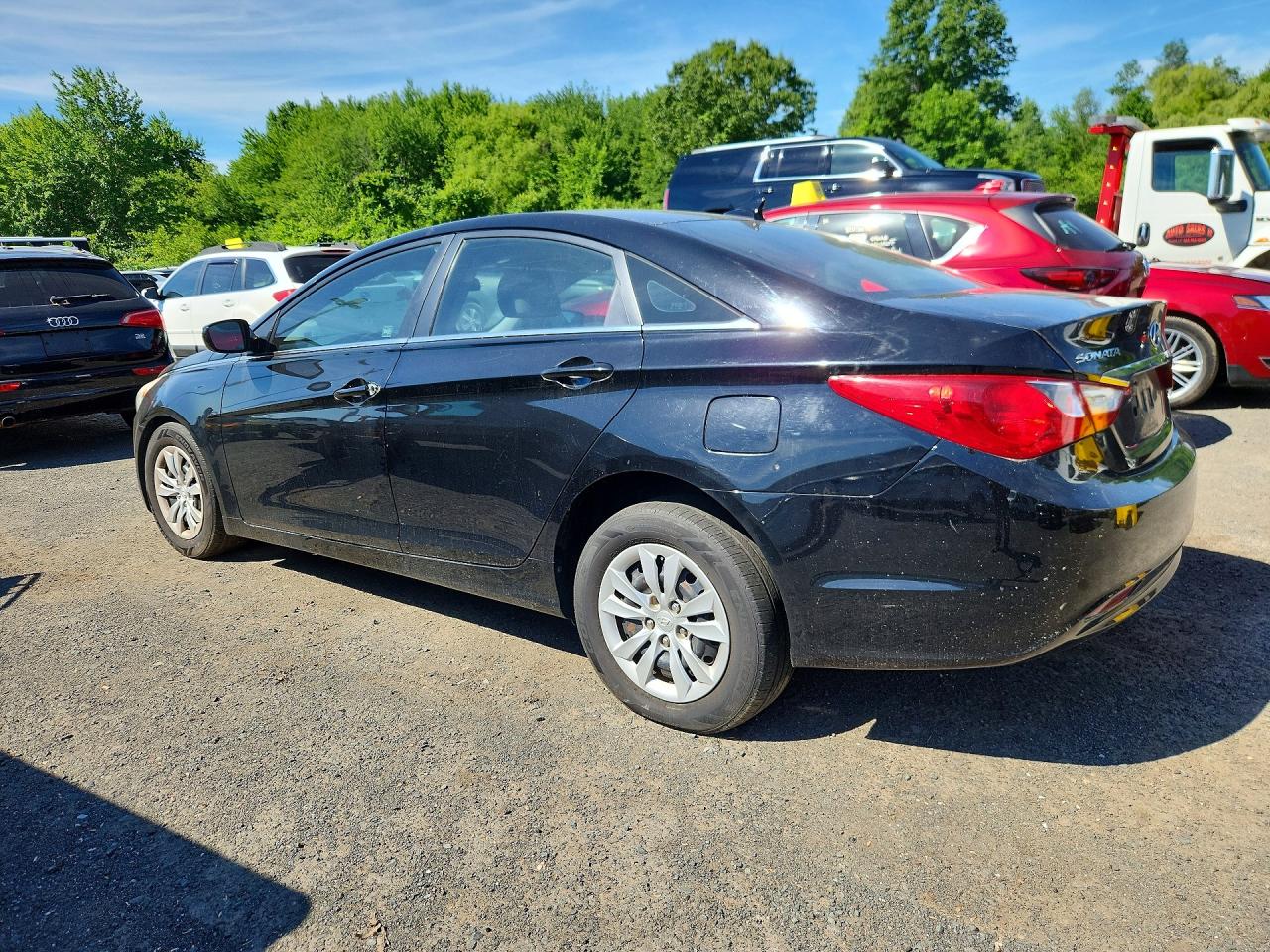 2011 Hyundai Sonata Gls Black vin: 5NPEB4AC2BH299142