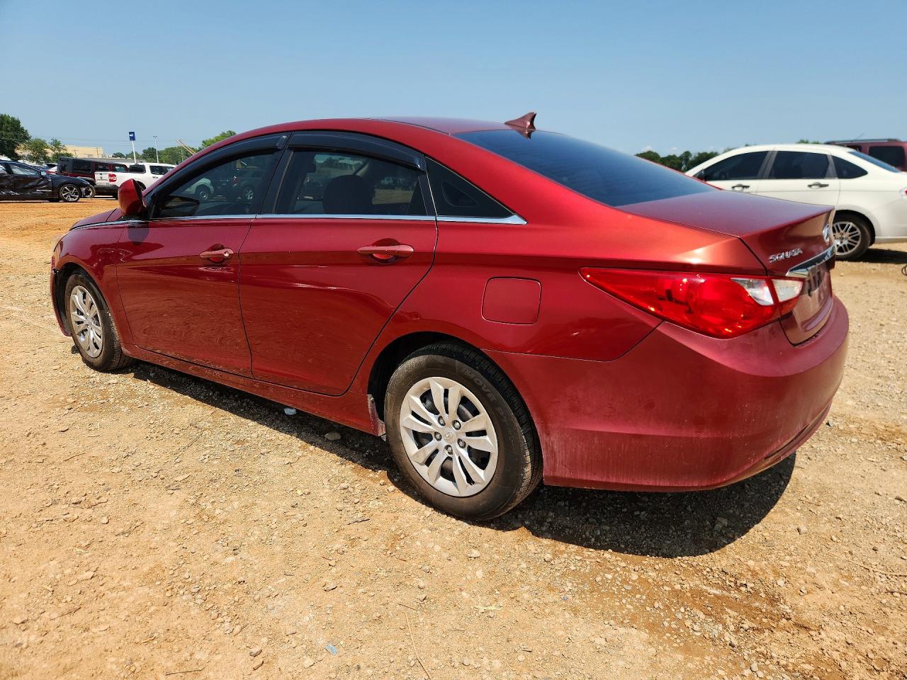 2011 Hyundai Sonata Gls Red vin: 5NPEB4AC2BH304629