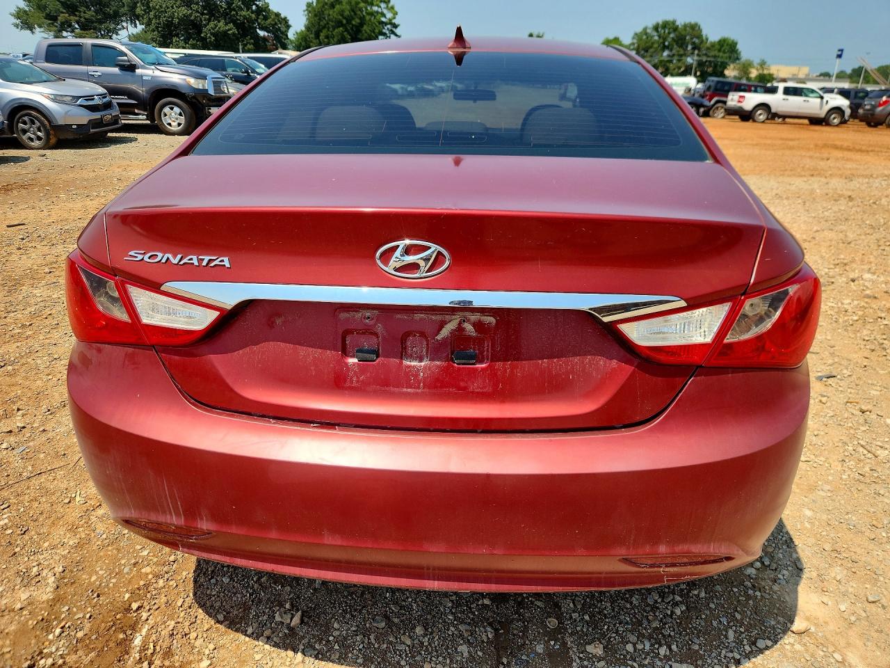 2011 Hyundai Sonata Gls Red vin: 5NPEB4AC2BH304629