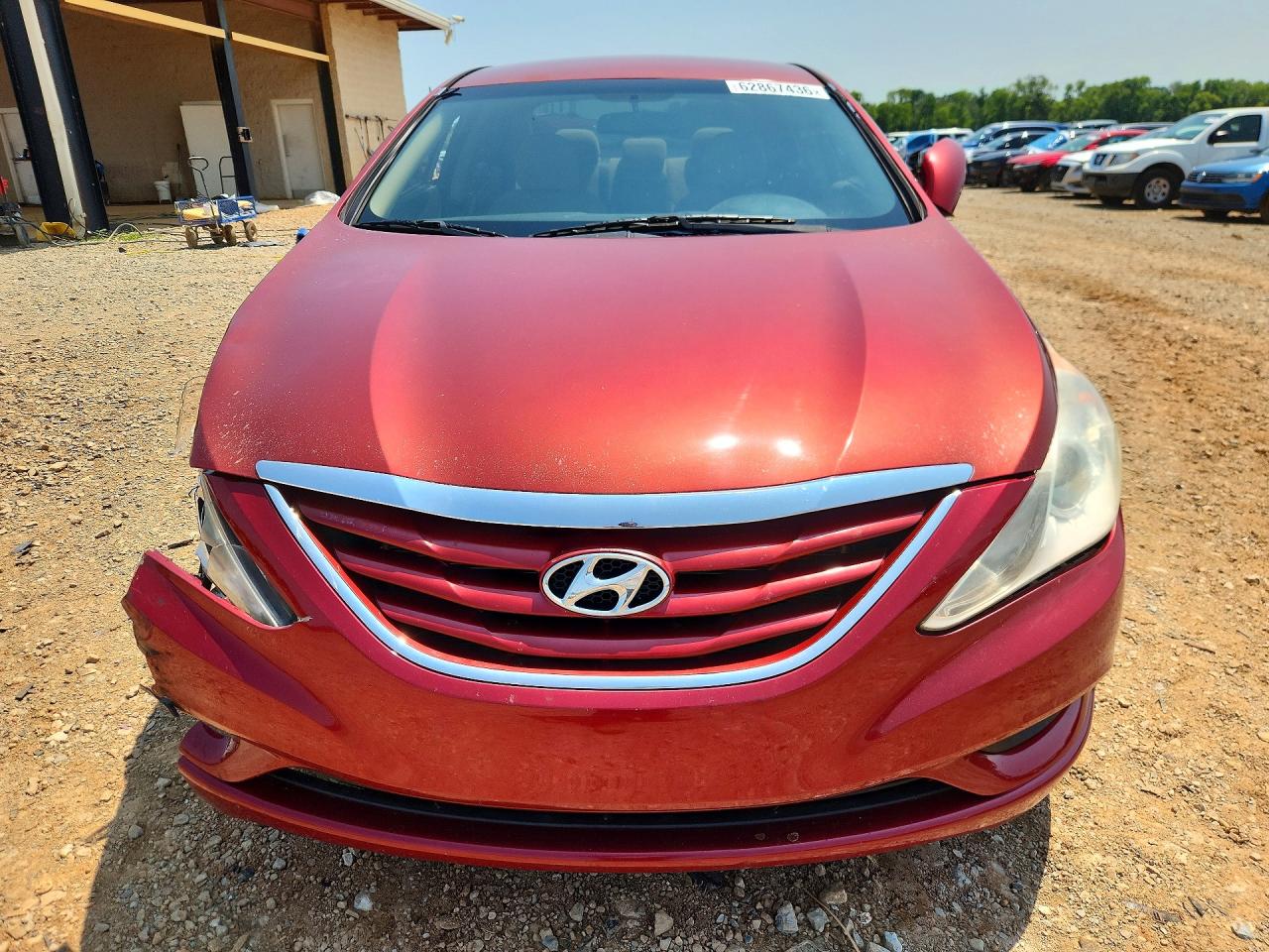 2011 Hyundai Sonata Gls Red vin: 5NPEB4AC2BH304629