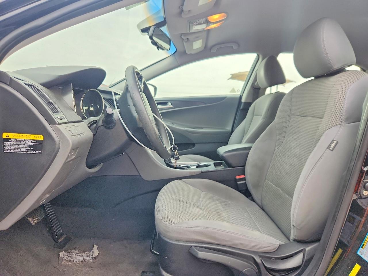 2012 Hyundai Sonata Gls Black vin: 5NPEB4AC2CH308844