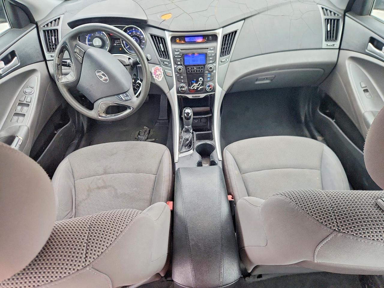 2012 Hyundai Sonata Gls Black vin: 5NPEB4AC2CH308844