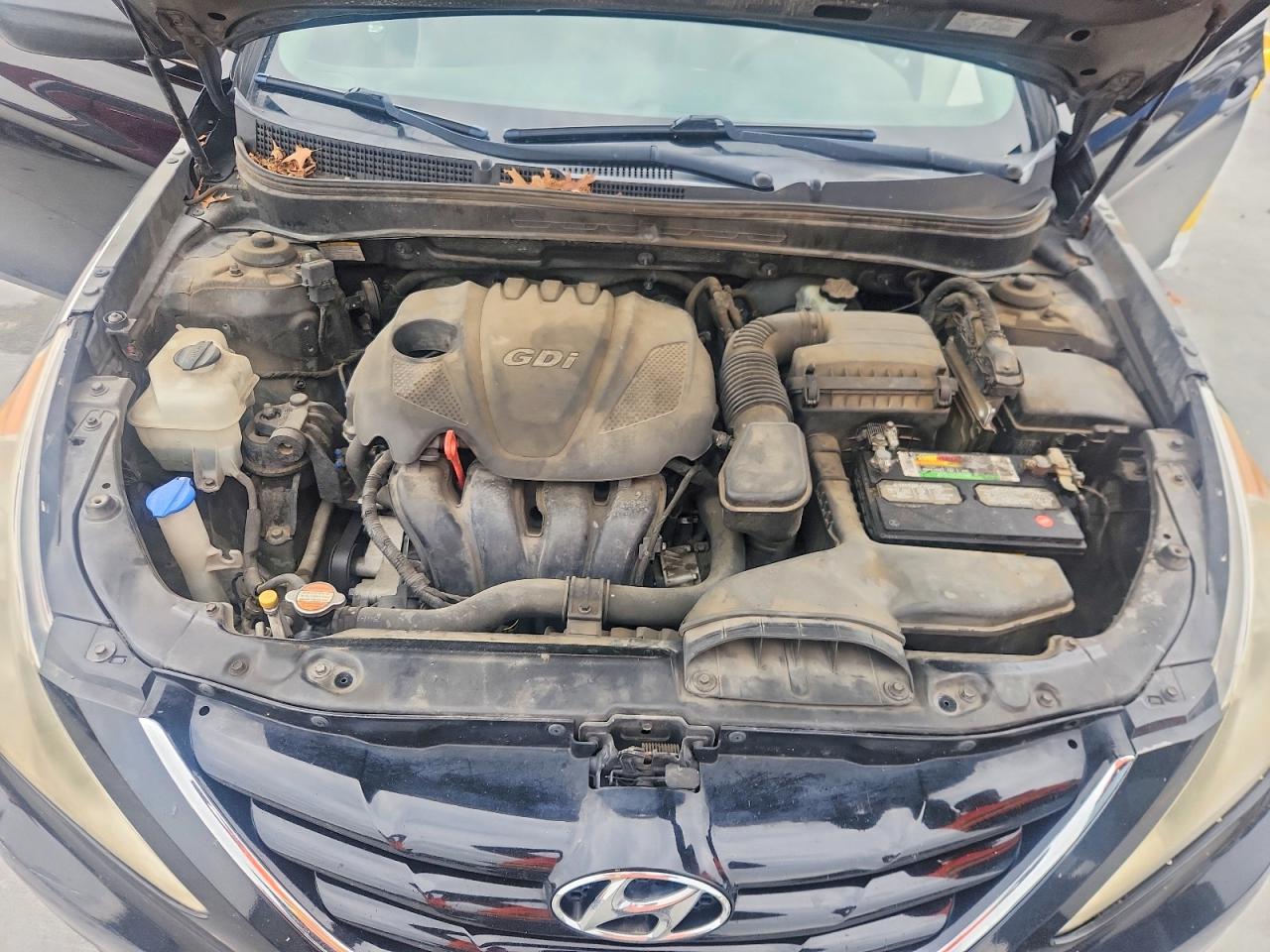2012 Hyundai Sonata Gls Black vin: 5NPEB4AC2CH308844