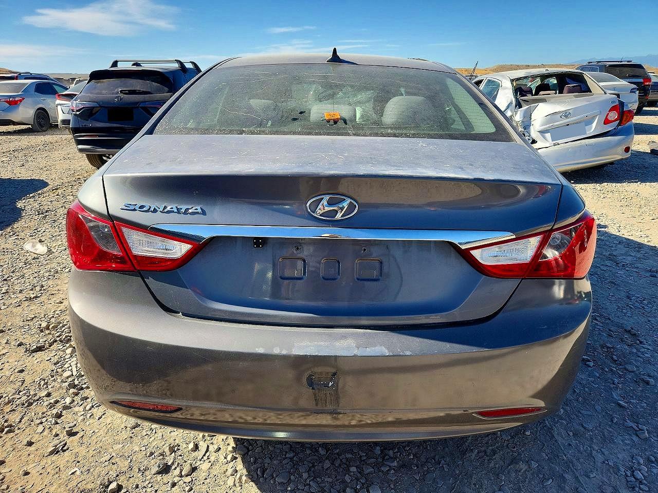 2012 Hyundai Sonata Gls Gray vin: 5NPEB4AC2CH310772