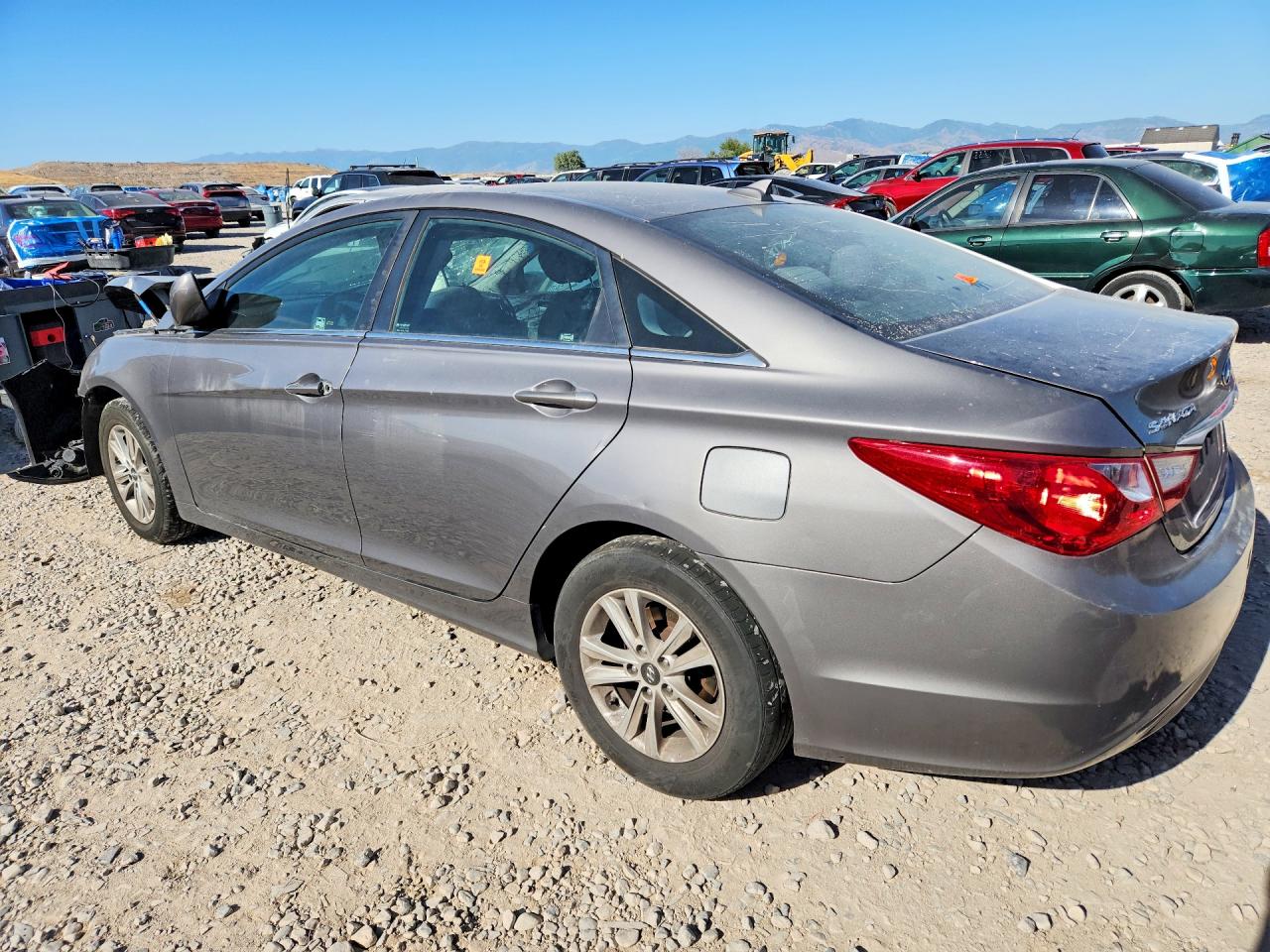 2012 Hyundai Sonata Gls Gray vin: 5NPEB4AC2CH310772