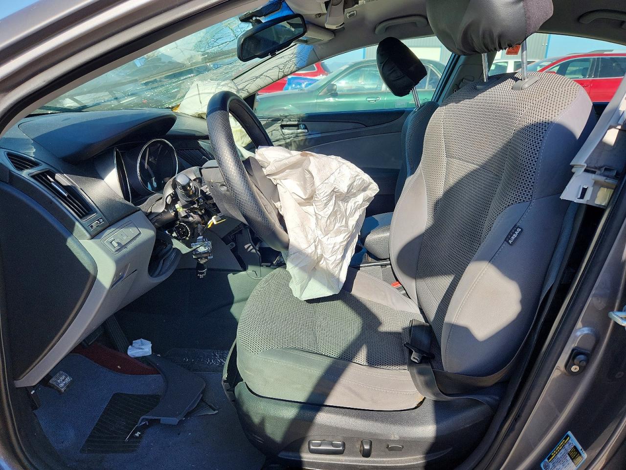 2012 Hyundai Sonata Gls Gray vin: 5NPEB4AC2CH310772