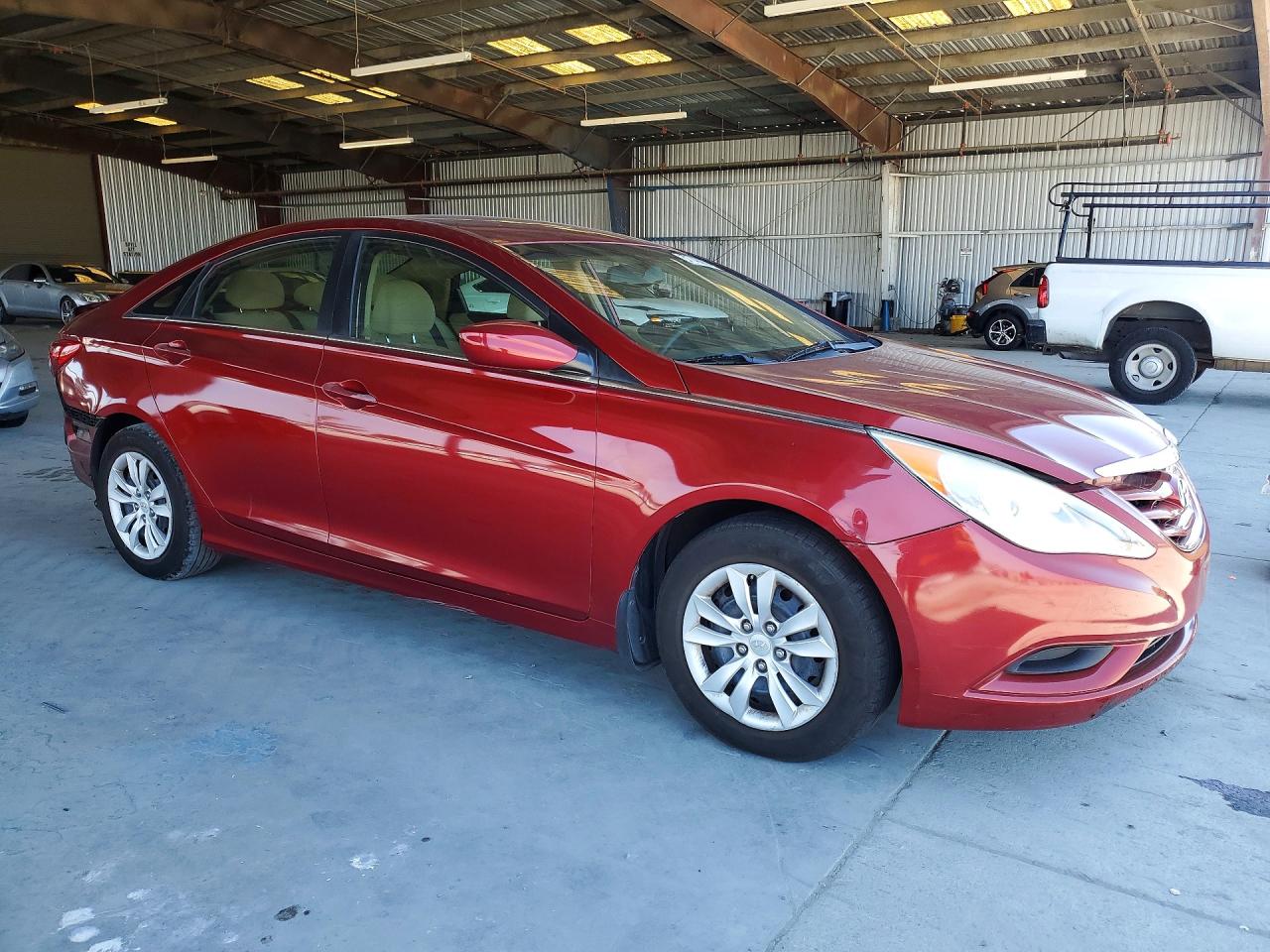 2012 Hyundai Sonata Gls Red vin: 5NPEB4AC2CH320220