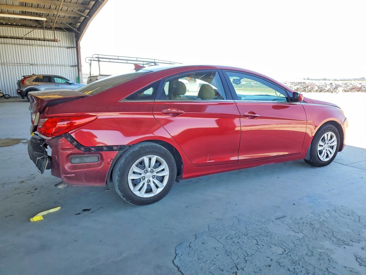 2012 Hyundai Sonata Gls Red vin: 5NPEB4AC2CH320220