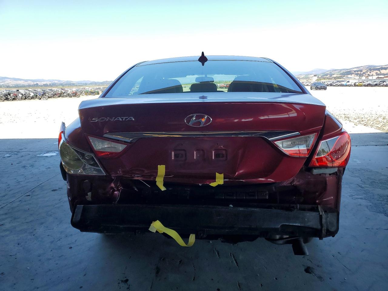 2012 Hyundai Sonata Gls Red vin: 5NPEB4AC2CH320220