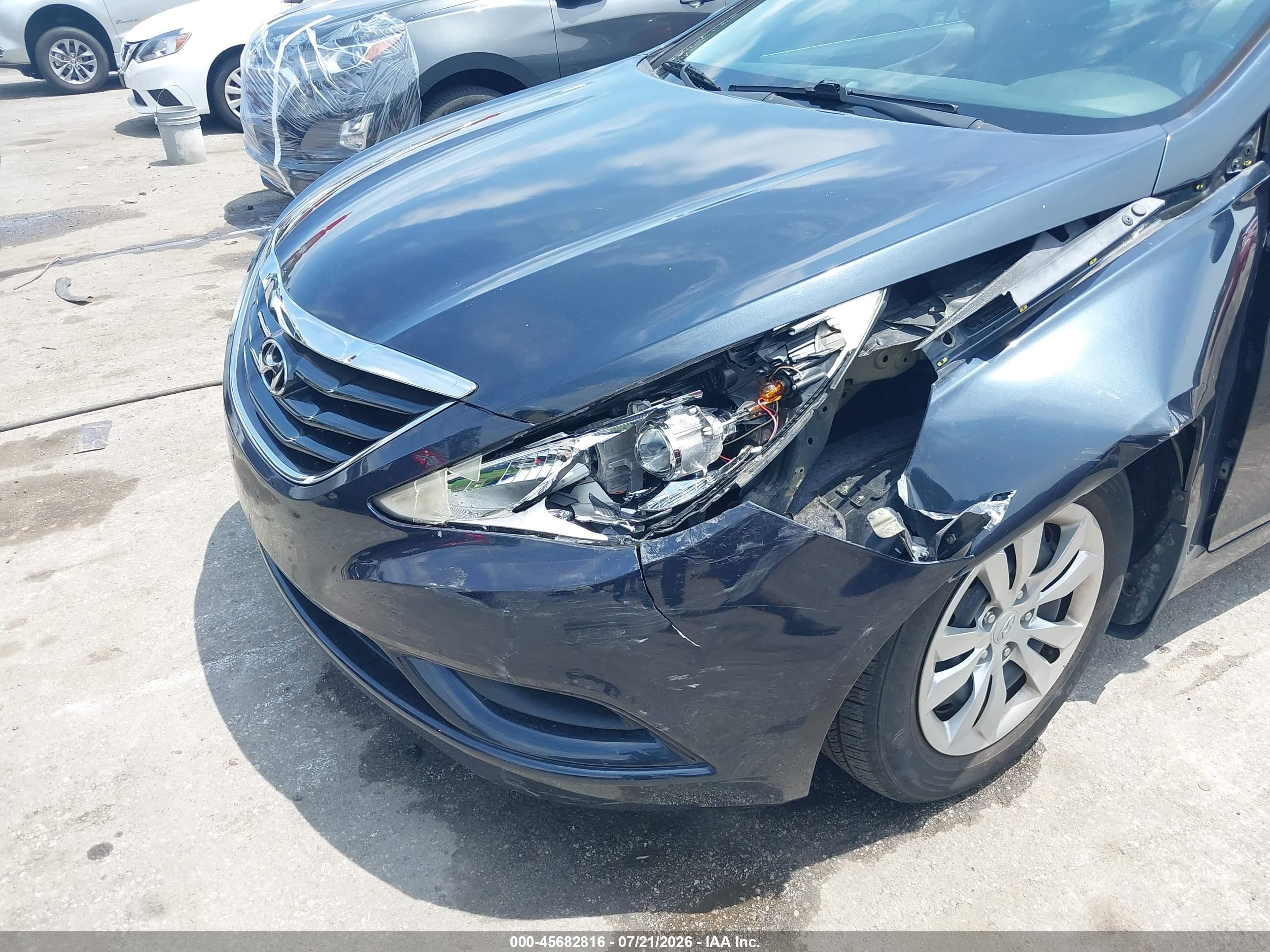 2012 Hyundai Sonata Gls Black vin: 5NPEB4AC2CH341018