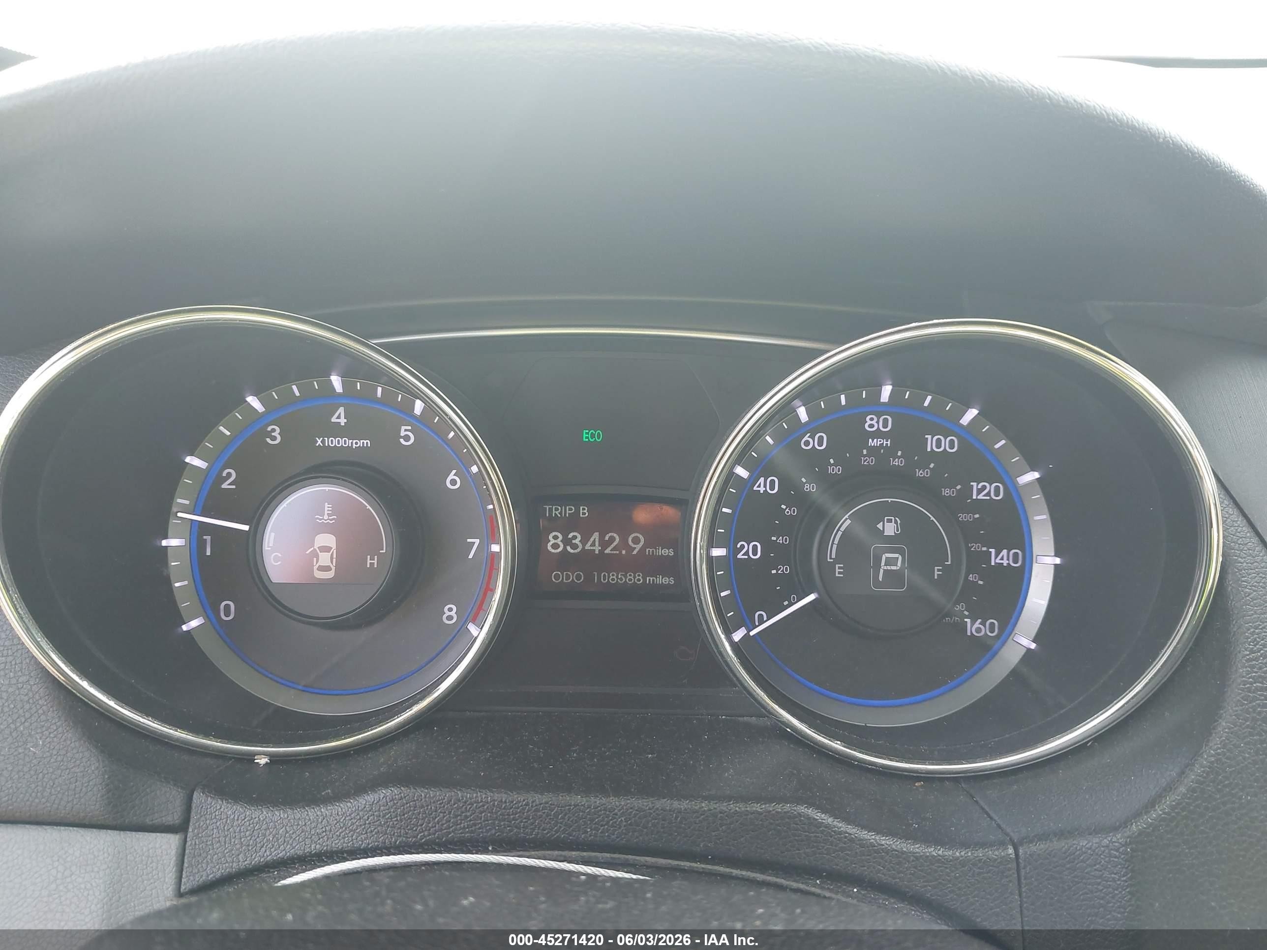 2012 Hyundai Sonata Gls Light Blue vin: 5NPEB4AC2CH346185