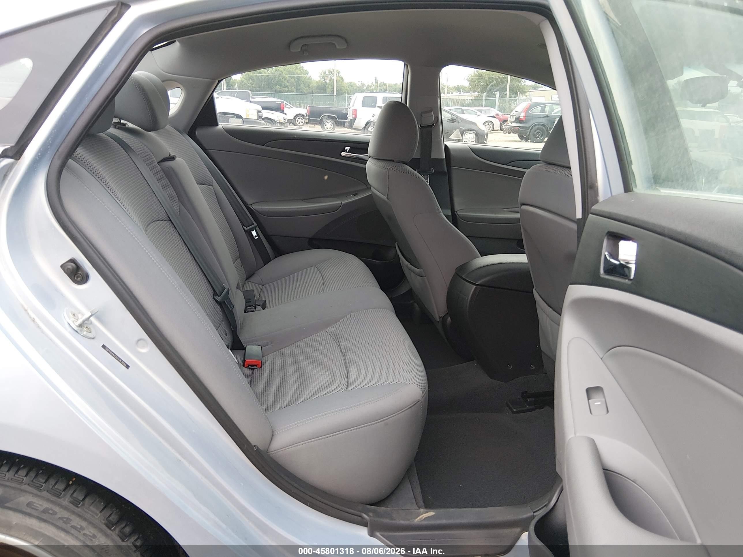 2012 Hyundai Sonata Gls Blue vin: 5NPEB4AC2CH363830