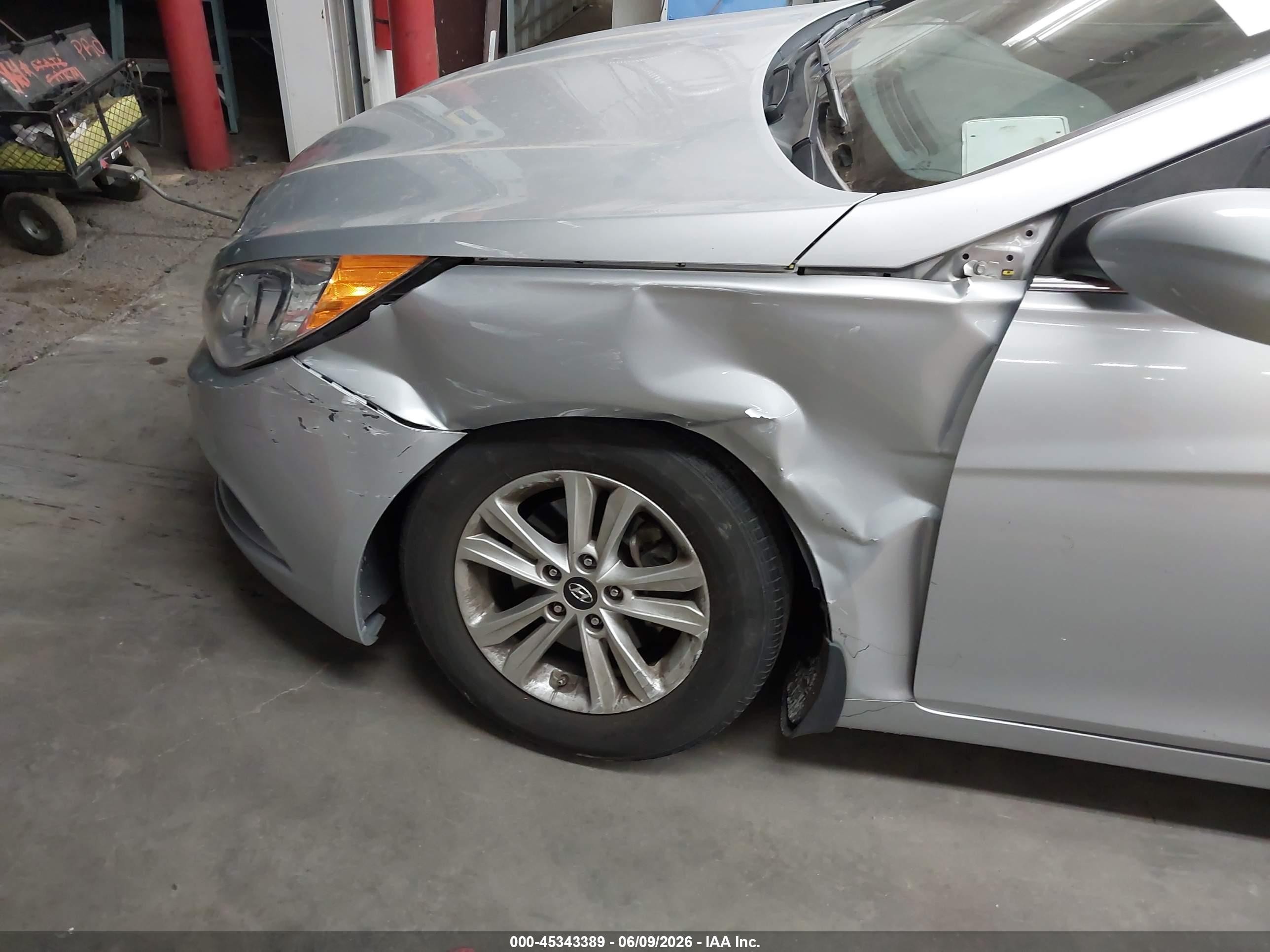 2012 Hyundai Sonata Gls Gray vin: 5NPEB4AC2CH364587