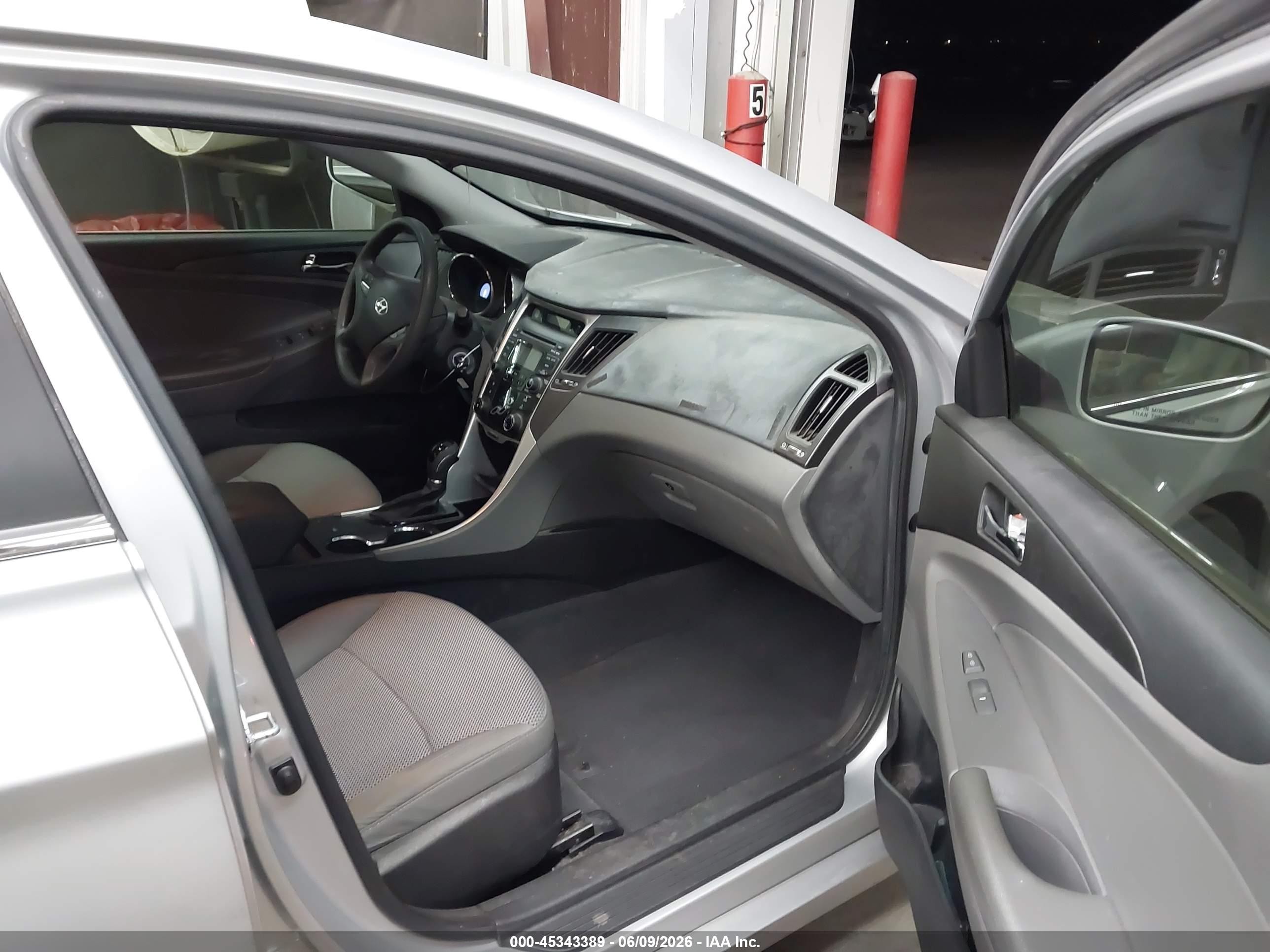 2012 Hyundai Sonata Gls Gray vin: 5NPEB4AC2CH364587