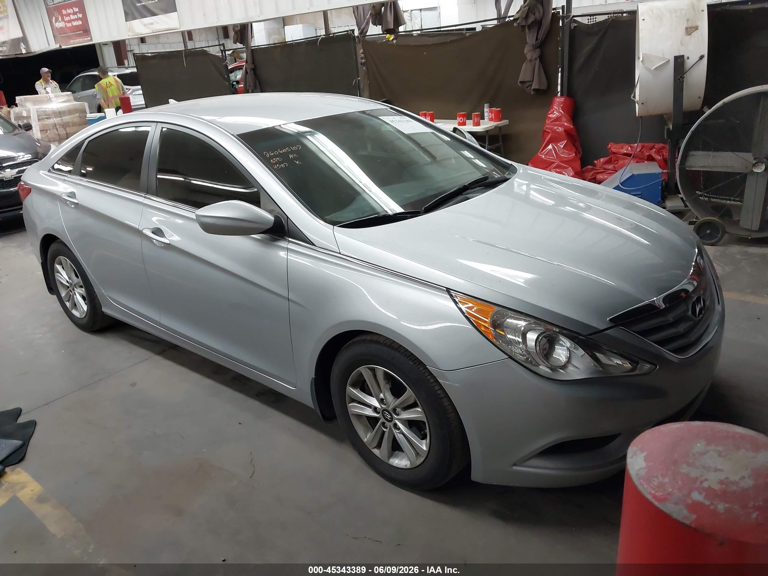 2012 Hyundai Sonata Gls Gray vin: 5NPEB4AC2CH364587