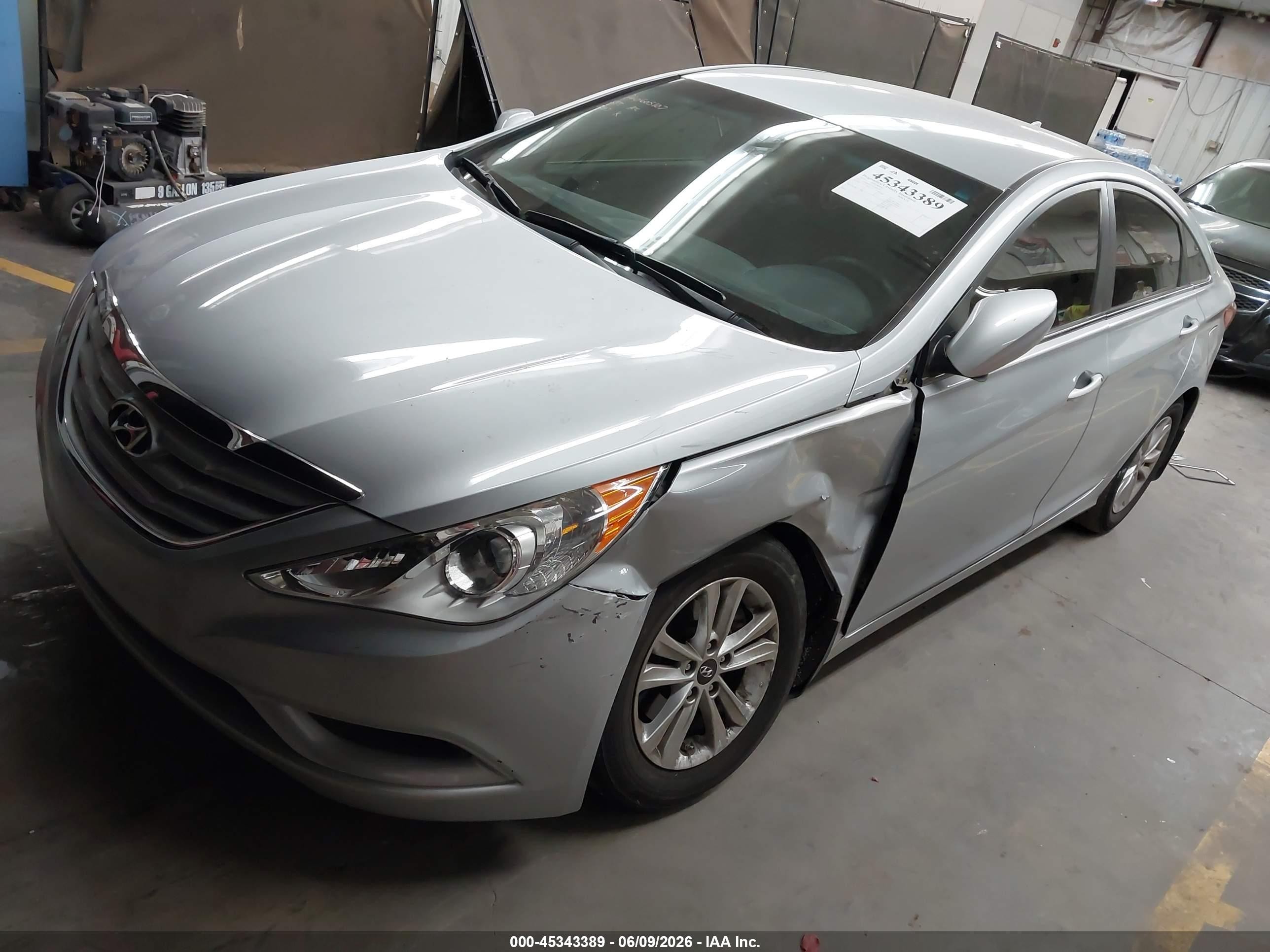 2012 Hyundai Sonata Gls Gray vin: 5NPEB4AC2CH364587