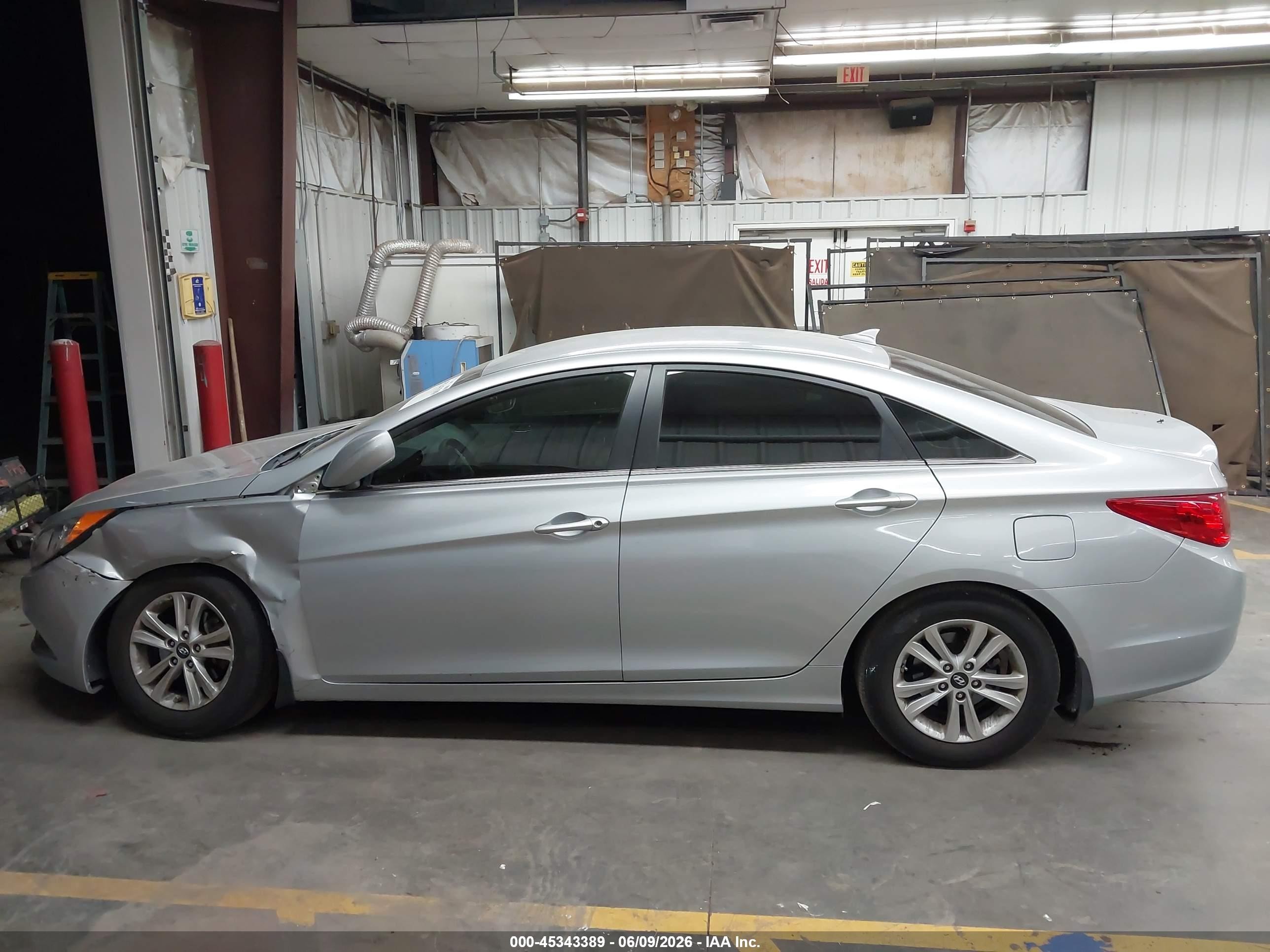 2012 Hyundai Sonata Gls Gray vin: 5NPEB4AC2CH364587