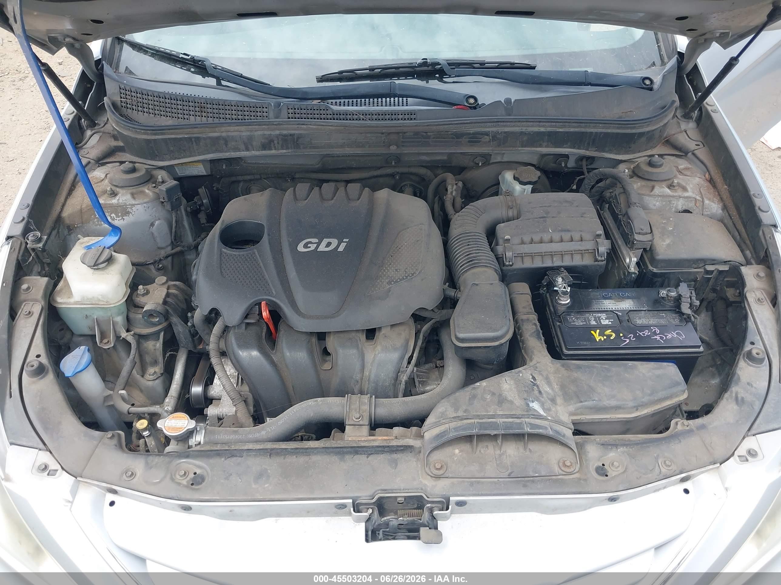 2012 Hyundai Sonata Gls Silver vin: 5NPEB4AC2CH367697