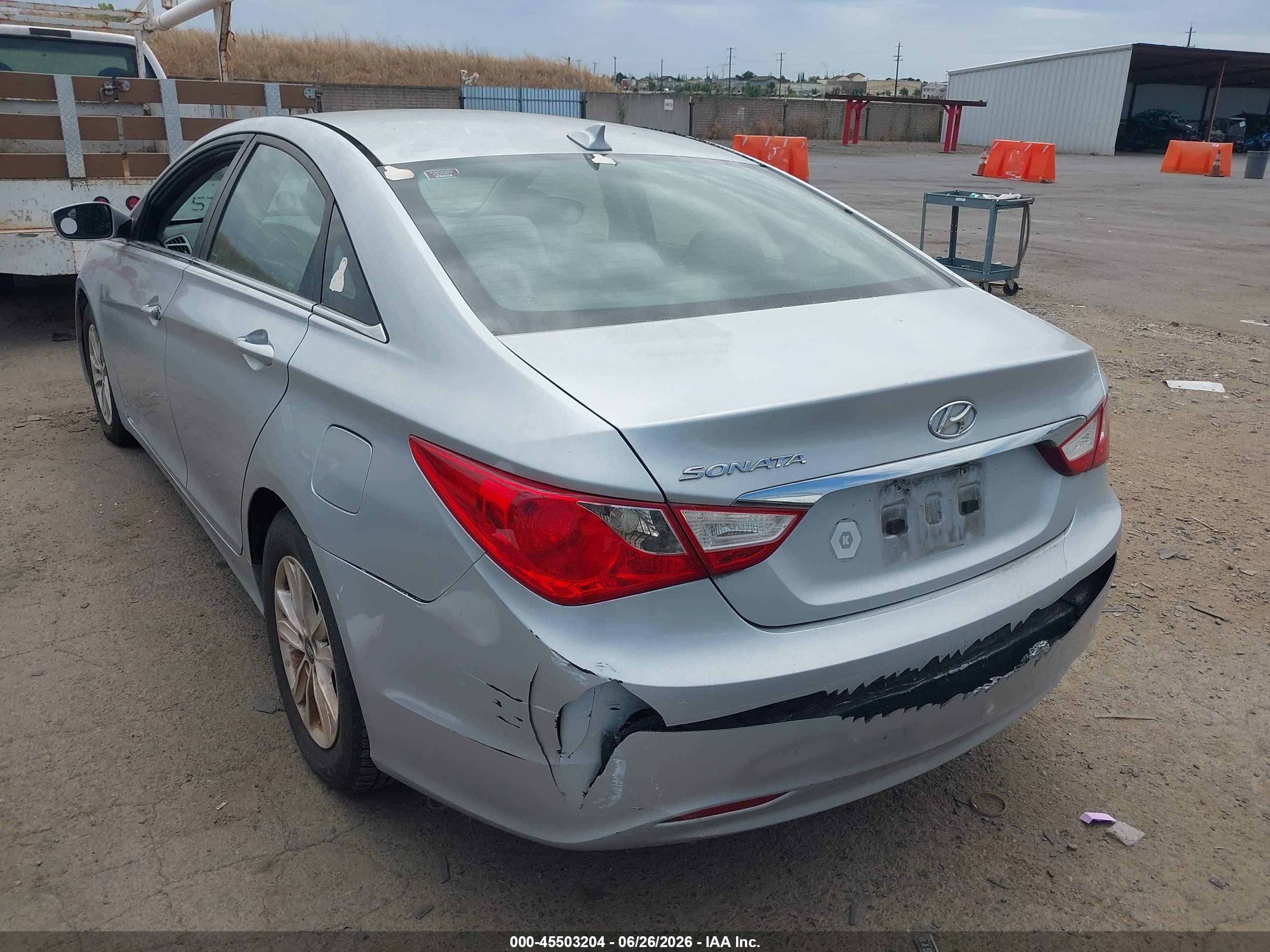 2012 Hyundai Sonata Gls Silver vin: 5NPEB4AC2CH367697