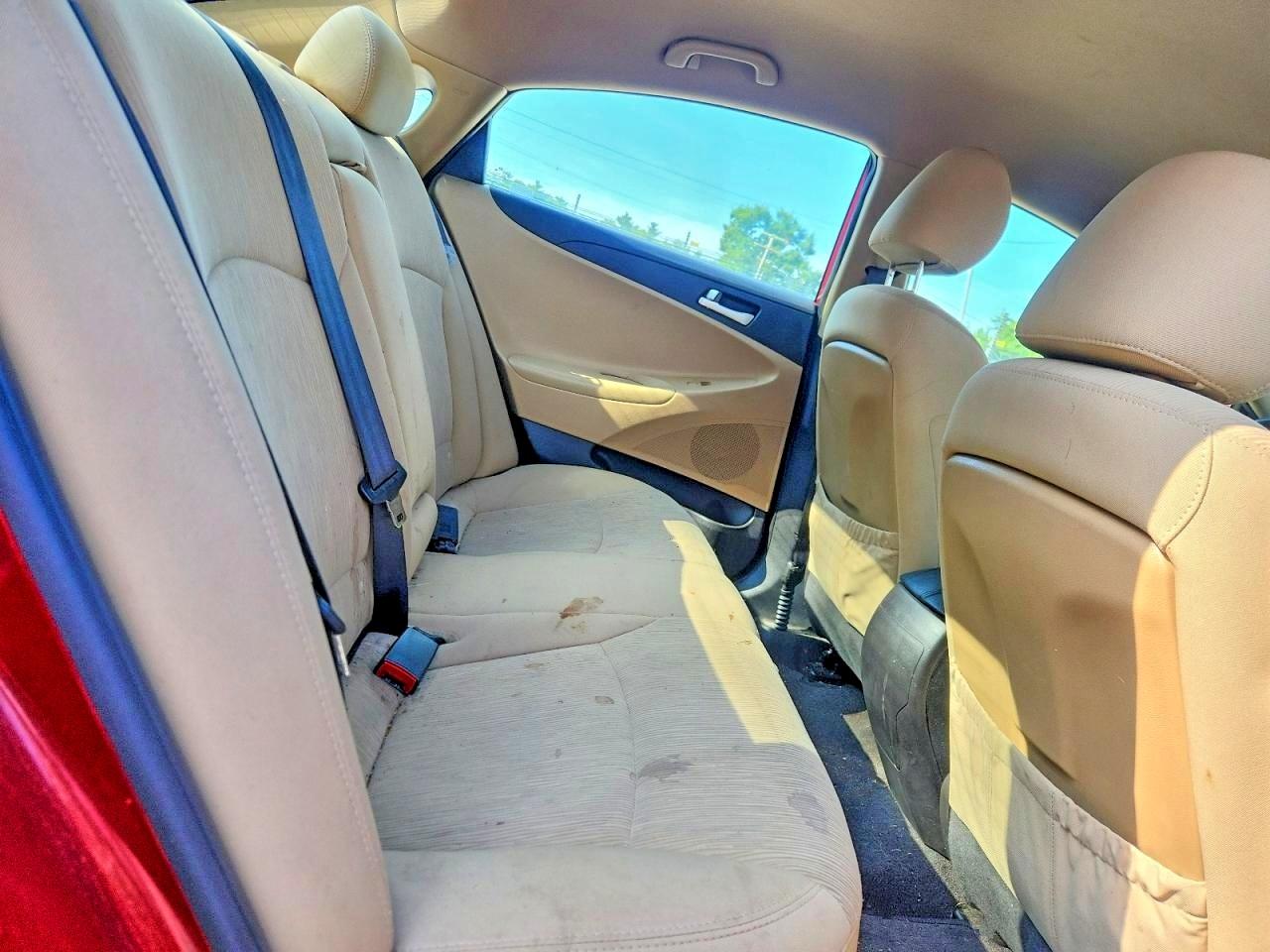 2012 Hyundai Sonata Gls Темно-бордовый vin: 5NPEB4AC2CH375931