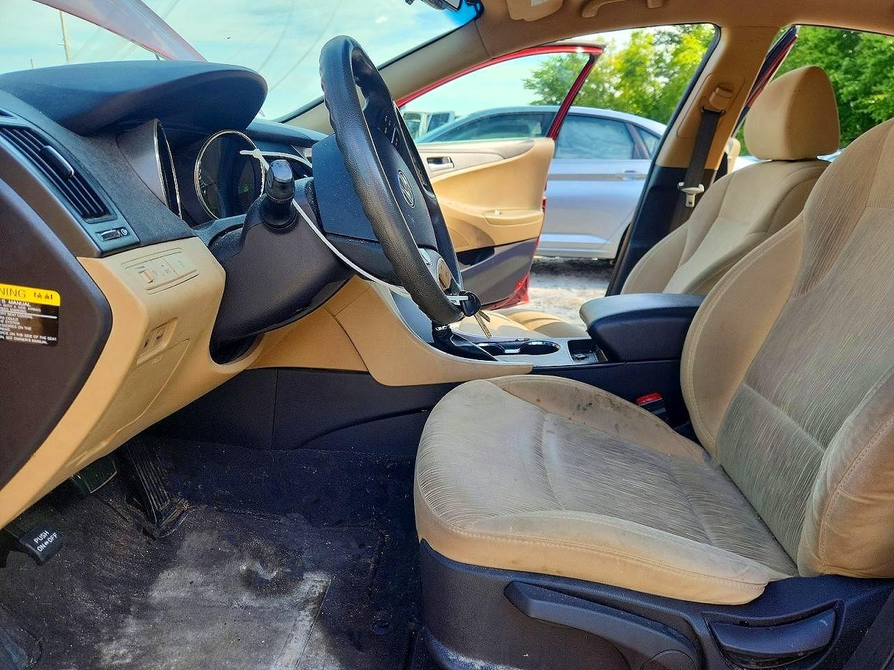 2012 Hyundai Sonata Gls Темно-бордовый vin: 5NPEB4AC2CH375931