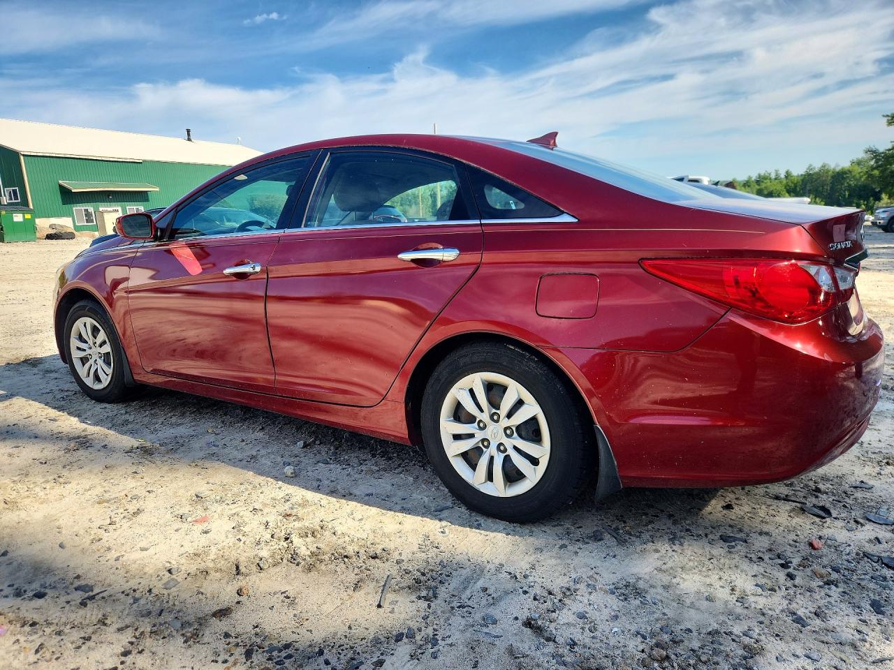 2012 Hyundai Sonata Gls Темно-бордовый vin: 5NPEB4AC2CH375931