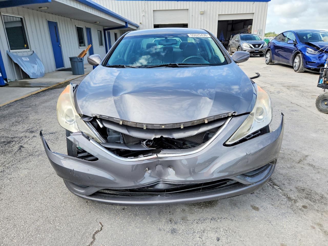2012 Hyundai Sonata Gls Gray vin: 5NPEB4AC2CH392759