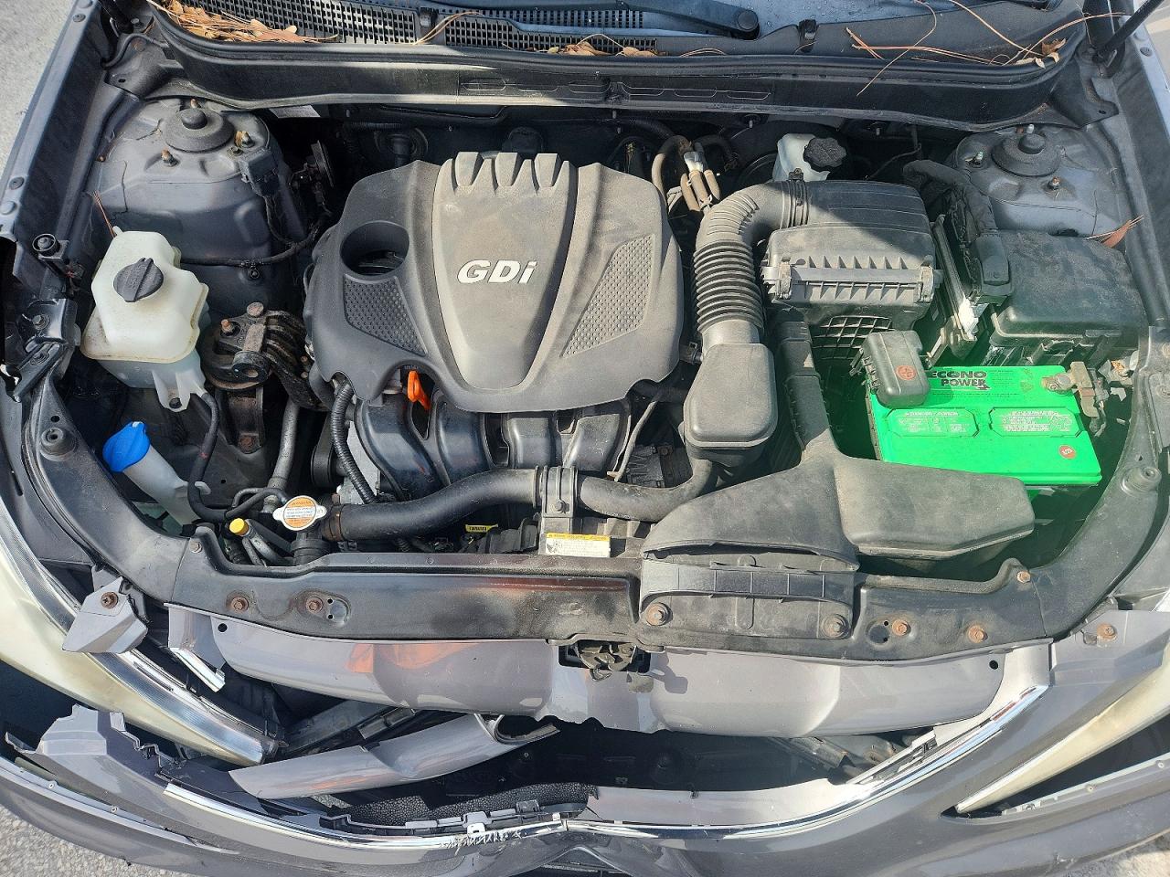 2012 Hyundai Sonata Gls Gray vin: 5NPEB4AC2CH392759