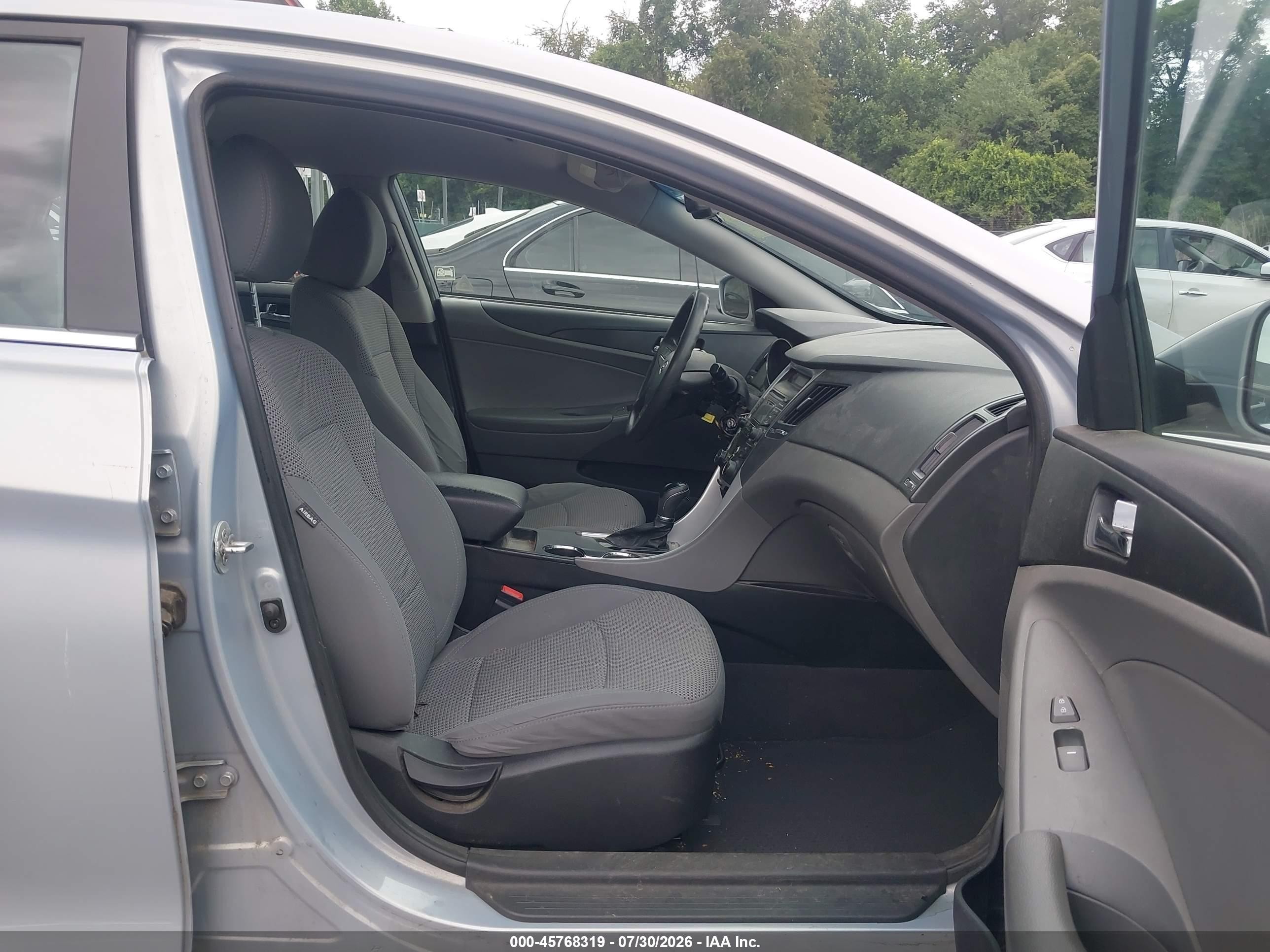 2012 Hyundai Sonata Gls Blue vin: 5NPEB4AC2CH402819
