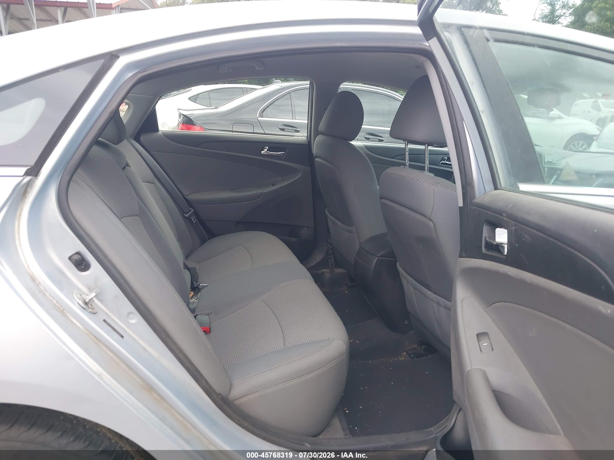 2012 Hyundai Sonata Gls Blue vin: 5NPEB4AC2CH402819