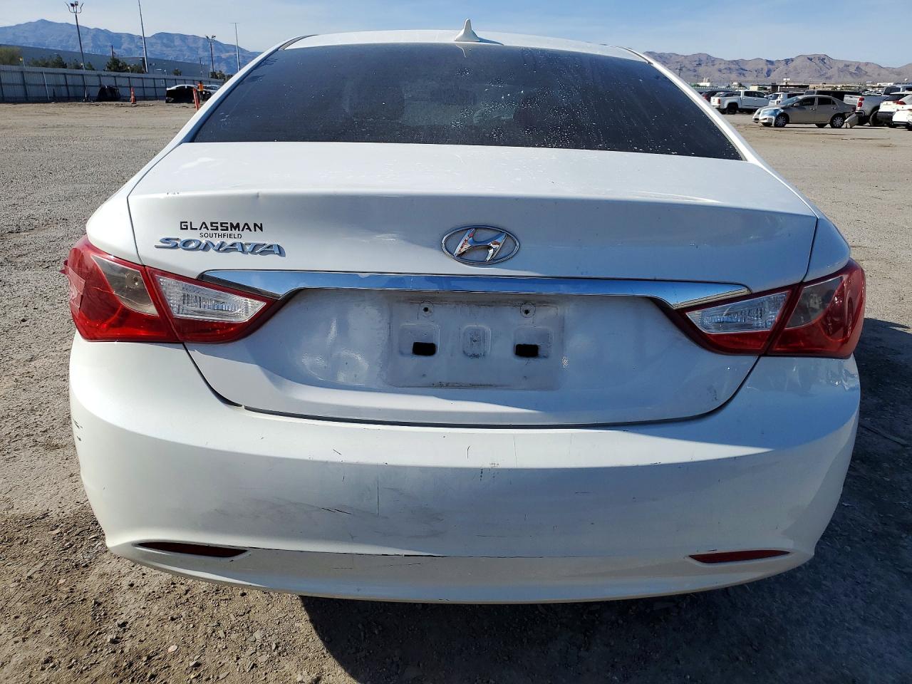 2012 Hyundai Sonata Gls Белый vin: 5NPEB4AC2CH407051